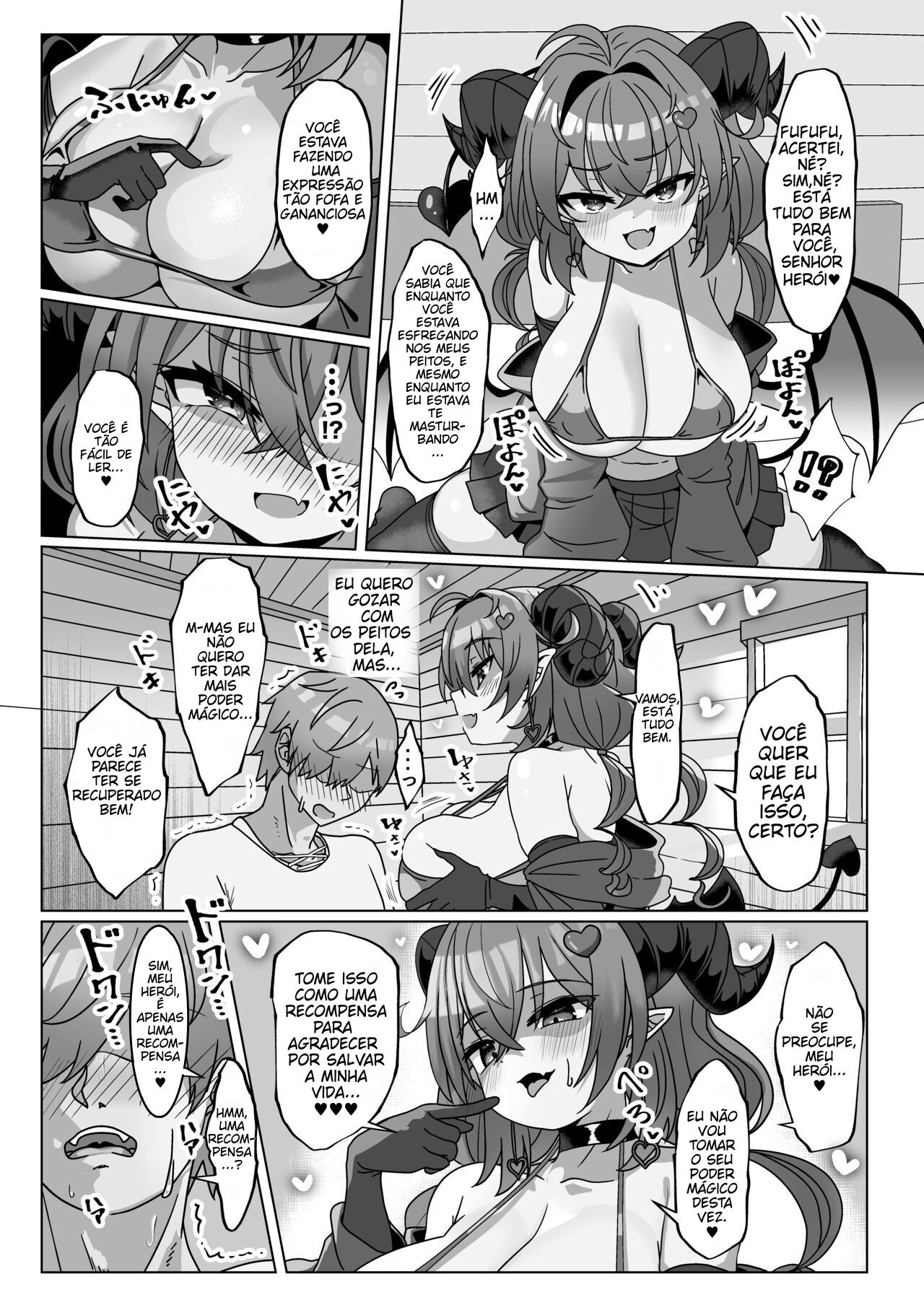 [FAP Seisakusho (Takimoto Yukari)] Mamono o Kakumatta Yuusha no Matsuro Joukan | Escondeu uma Demônia o Fim do Herói Que [Portuguese-BR] [Digital] image number 25