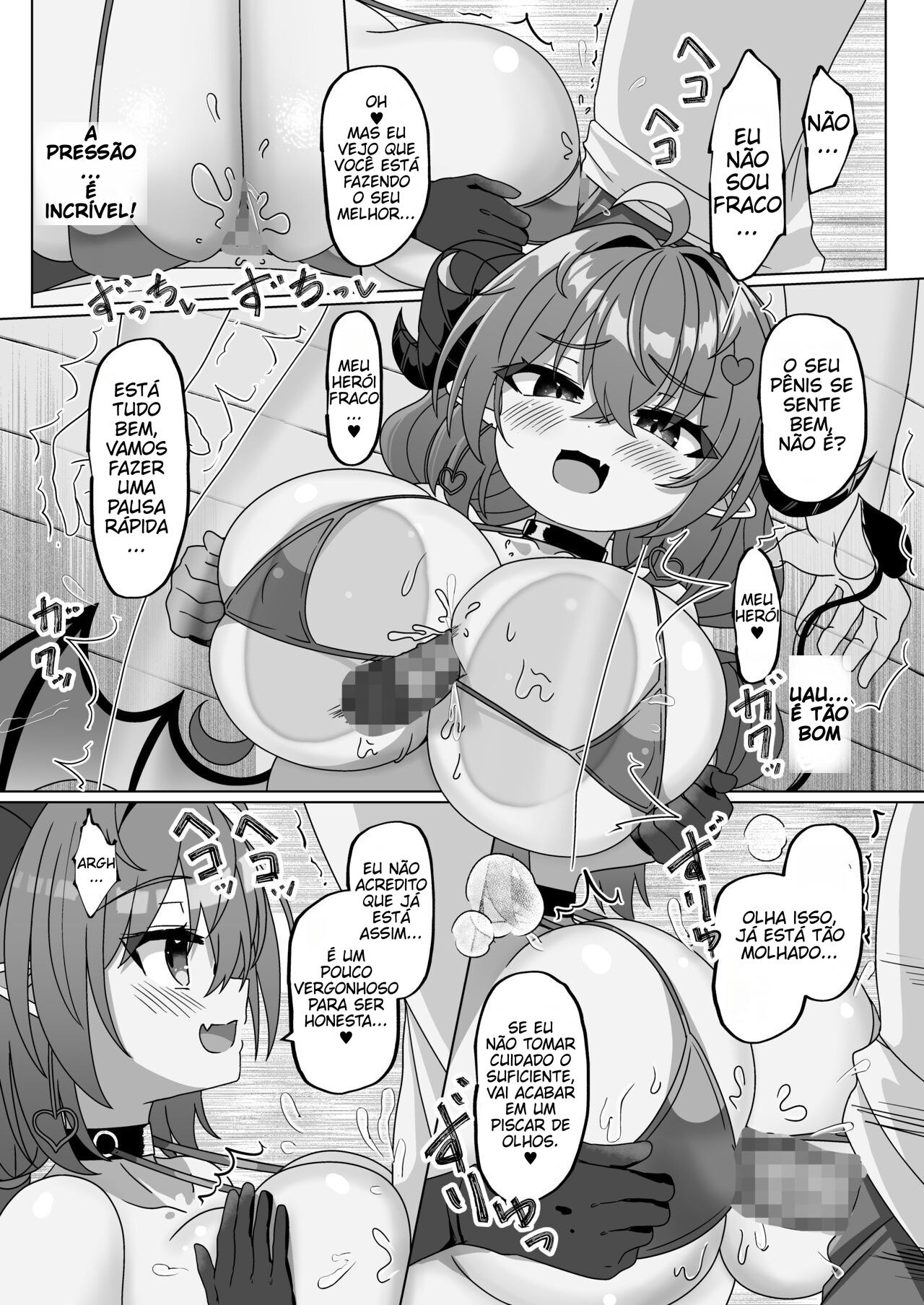 [FAP Seisakusho (Takimoto Yukari)] Mamono o Kakumatta Yuusha no Matsuro Joukan | Escondeu uma Demônia o Fim do Herói Que [Portuguese-BR] [Digital] image number 33