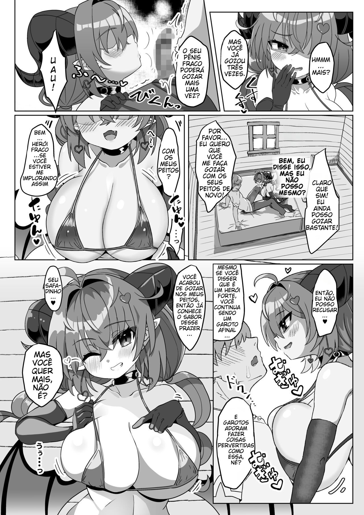 [FAP Seisakusho (Takimoto Yukari)] Mamono o Kakumatta Yuusha no Matsuro Joukan | Escondeu uma Demônia o Fim do Herói Que [Portuguese-BR] [Digital] image number 40