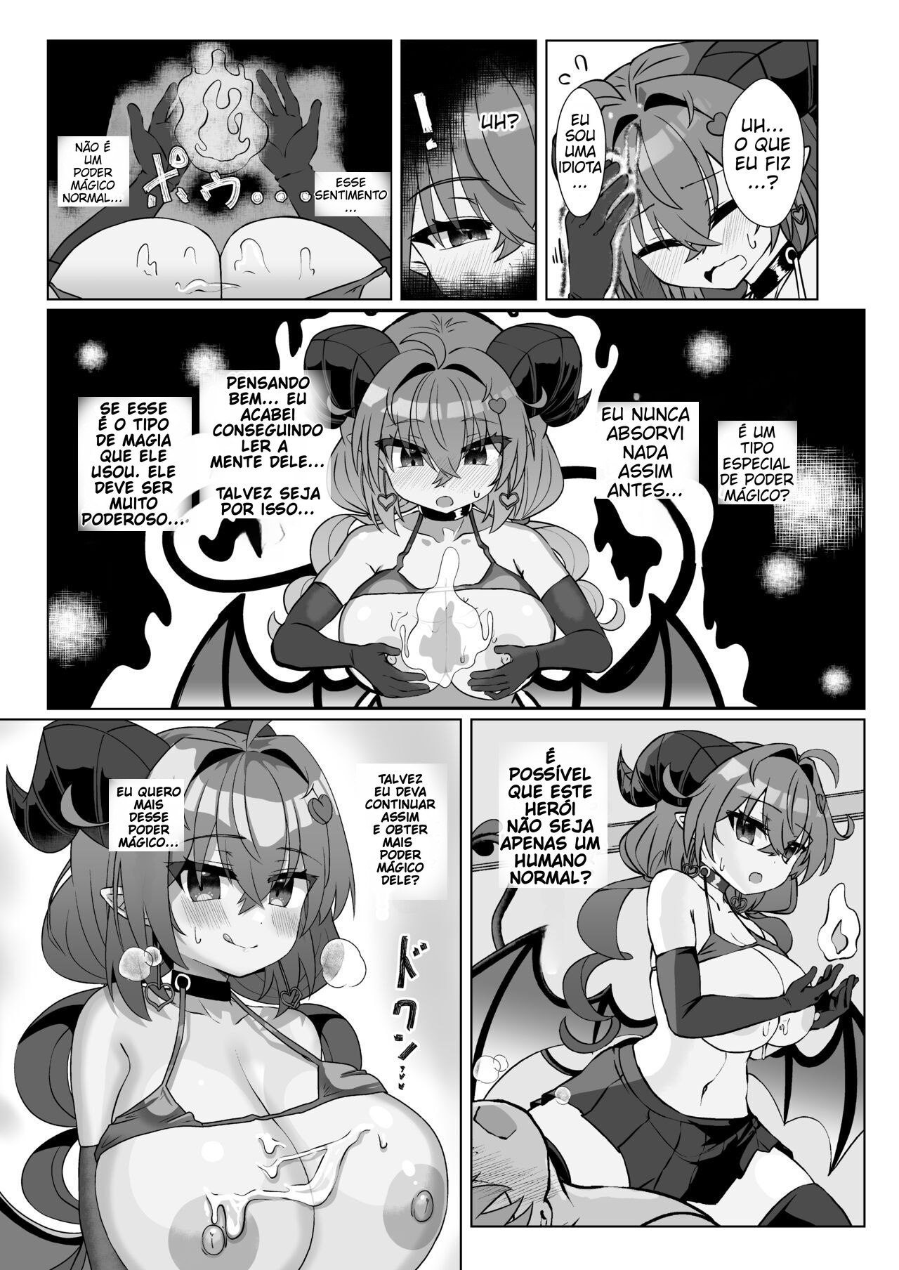 [FAP Seisakusho (Takimoto Yukari)] Mamono o Kakumatta Yuusha no Matsuro Joukan | Escondeu uma Demônia o Fim do Herói Que [Portuguese-BR] [Digital] image number 48