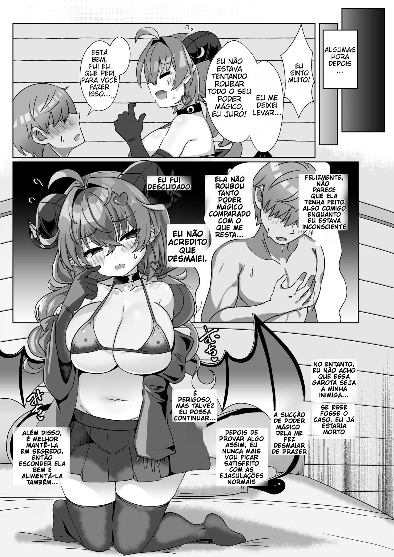 [FAP Seisakusho (Takimoto Yukari)] Mamono o Kakumatta Yuusha no Matsuro Joukan | Escondeu uma Demônia o Fim do Herói Que [Portuguese-BR] [Digital] imagen número 49