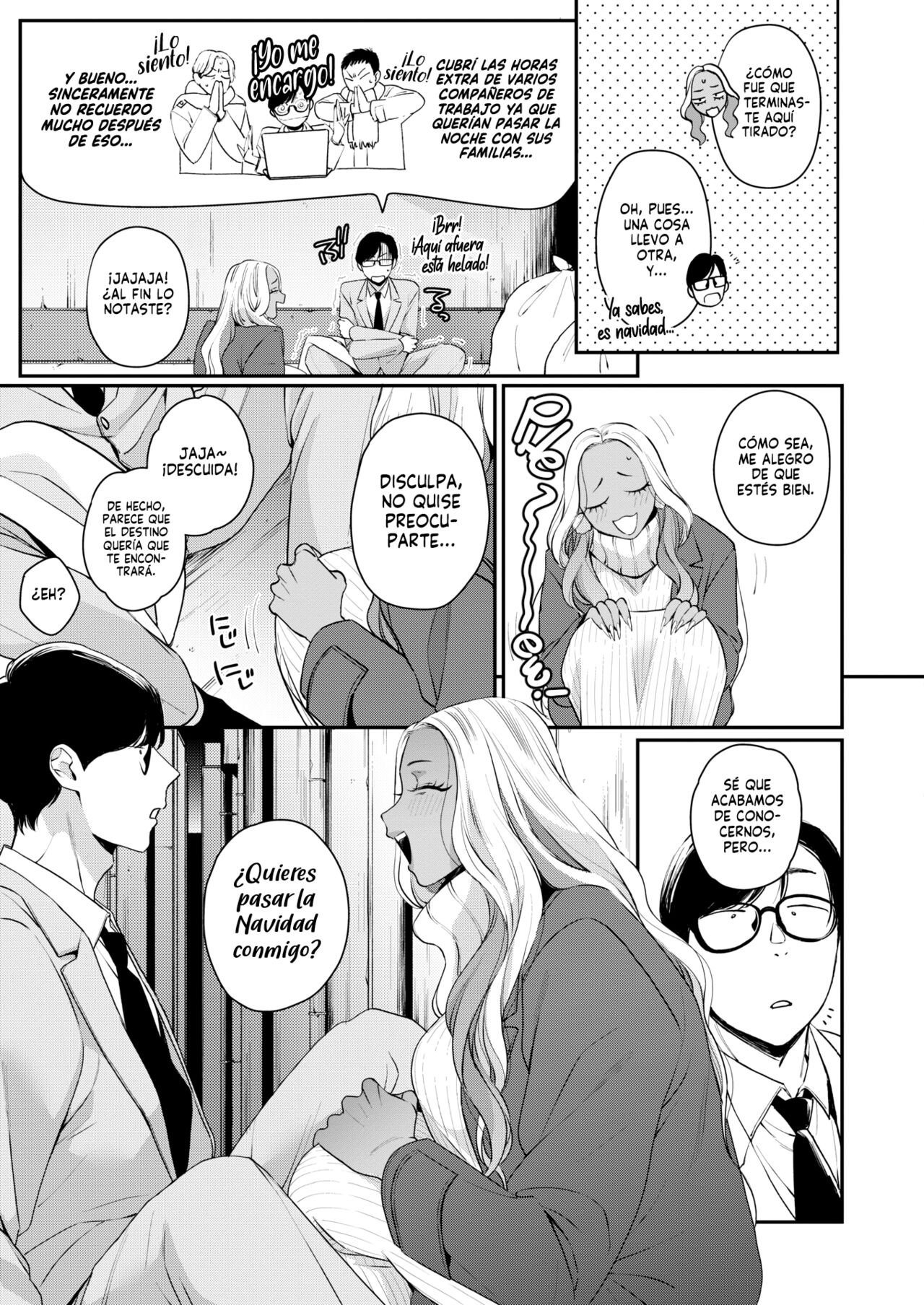 [BUTA] Tatoeba Konna Seinaru Ichiya | Mi gusto por esta Santa Noche (COMIC HOTMILK 2023-12) [Spanish] [NekoCreme] [Digital] numero di immagine  3