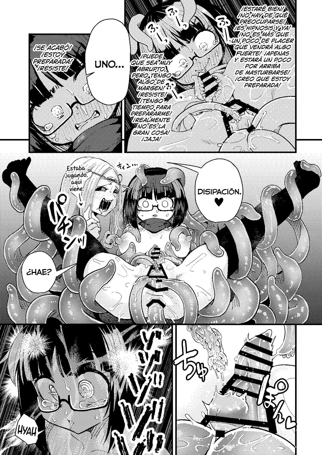 [Watashi ga Ichiban Kawaii (Suzunomoku)] Kankaku Shadan Saimin de Cli to Nyoudou Semesarete mo Zettai Makemasen!!? [Spanish] [Lolbooru Scan] изображение № 22