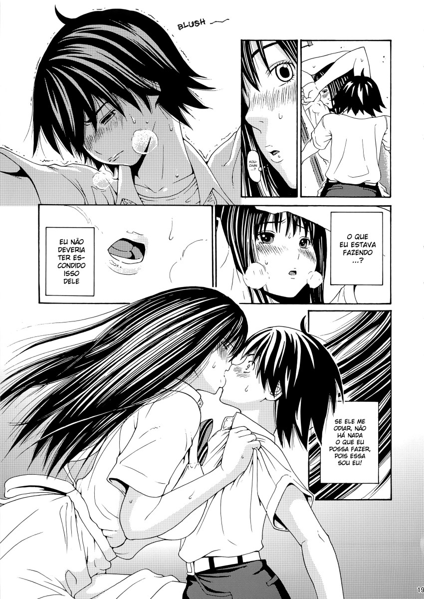 (C78) [Amazake Hatosyo-ten (Yoshu Ohepe)] Seventeen Vol.2 (Ane Doki) [Portuguese-BR] numero di immagine  20