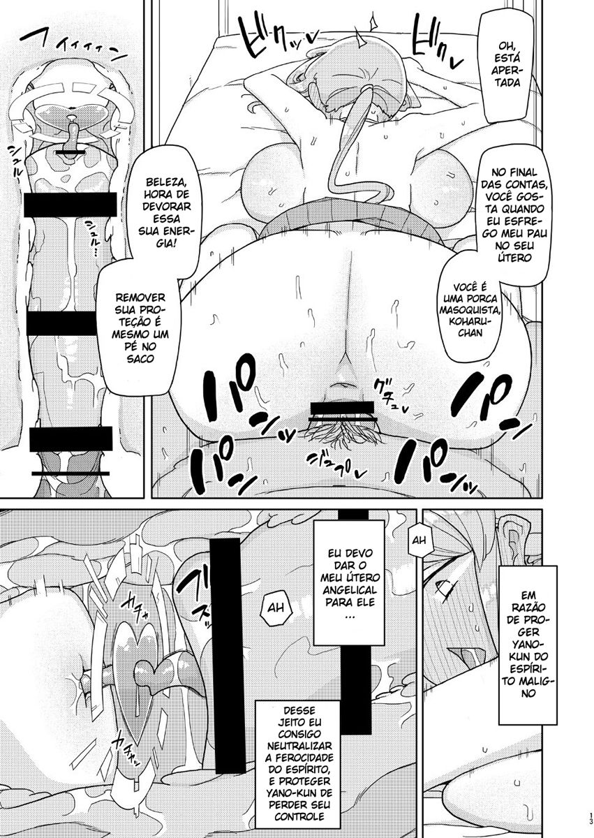 [Semimogura (Yoshiie)] Ore ga Ijimeteta Onna ga Henshin Heroine ni Natta node [Portuguese-BR] [DiegoVPR] [Digital] image number 12