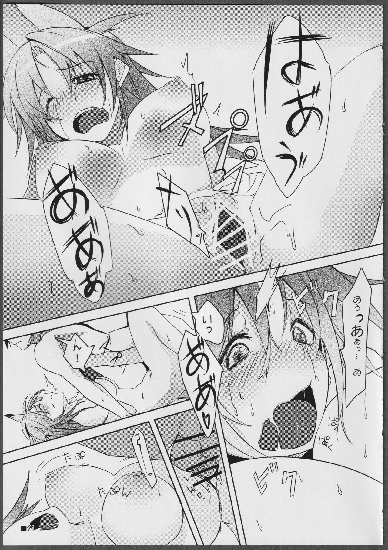 (C81) [STRAY SHEEP (Mino Inomi)] Nohohon-san no Hon #01 (IS <Infinite Stratos>) image number 21