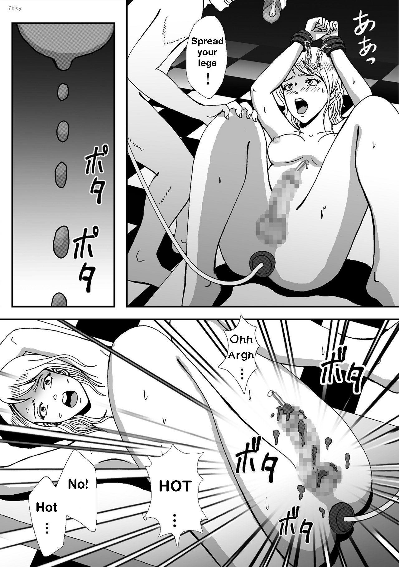 [B Kaiman] Josou Shite Hattenba ni Ittara Newhalf Shoufu ni Sarechaimashita | How I was turned into a transsexual prostitute [English] [itsy bitsy] 图片编号 11