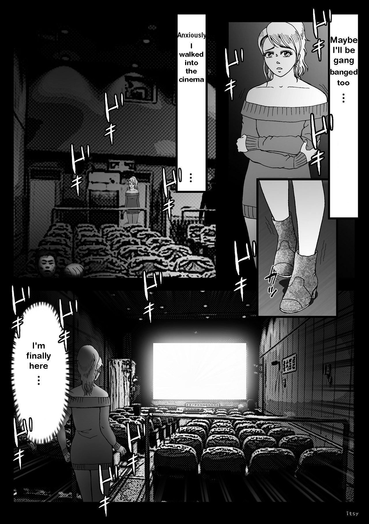 [B Kaiman] Josou Shite Hattenba ni Ittara Newhalf Shoufu ni Sarechaimashita | How I was turned into a transsexual prostitute [English] [itsy bitsy] 图片编号 29