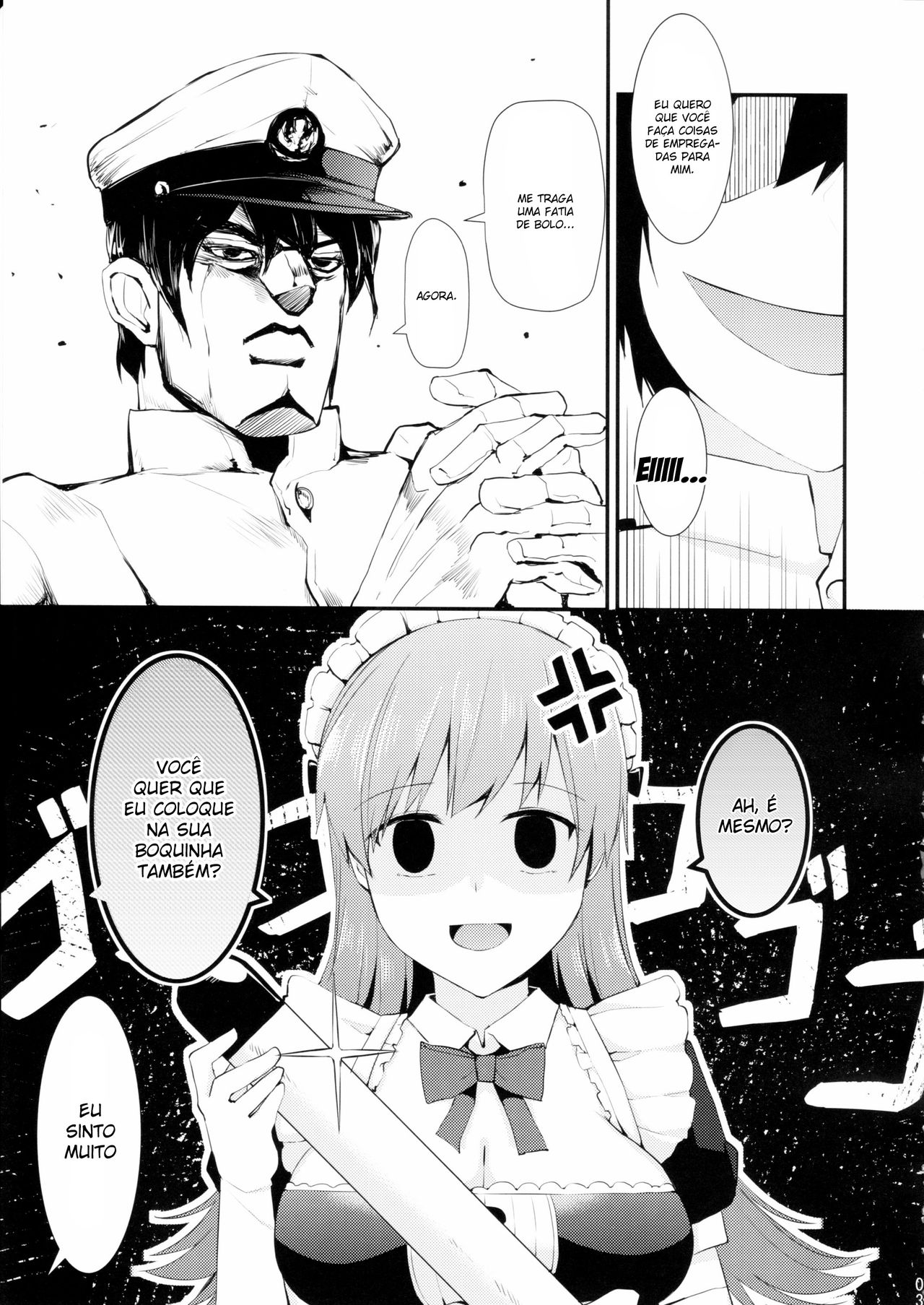 (FF27) [Rayzhai (Rayze)] Ooi! Maid Fuku o Kite miyou! | Ooi! tente usar essas roupas de empregada (Kantai Collection -KanColle-) [Portuguese-BR] [Nonono Fansub] image number 4