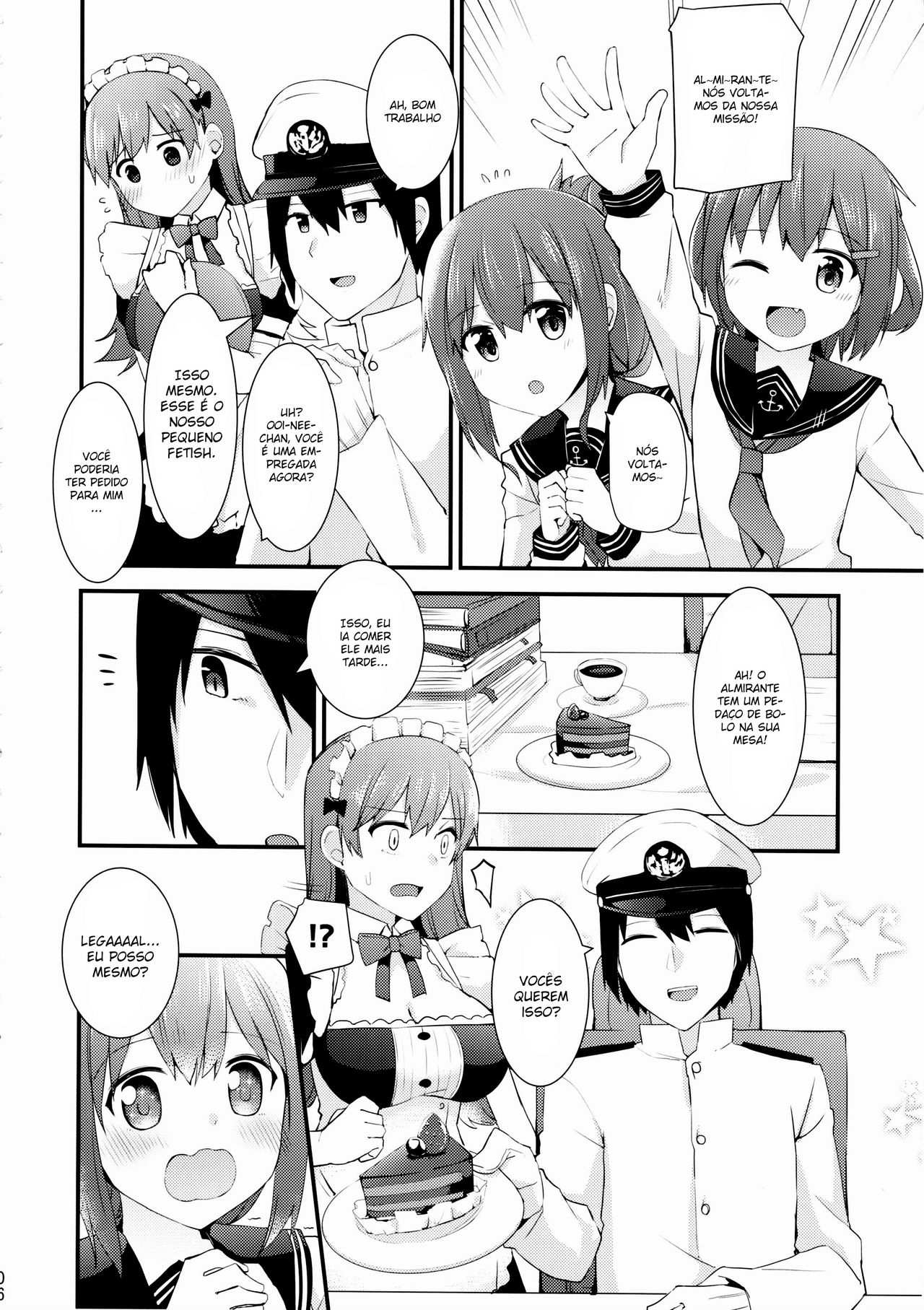 (FF27) [Rayzhai (Rayze)] Ooi! Maid Fuku o Kite miyou! | Ooi! tente usar essas roupas de empregada (Kantai Collection -KanColle-) [Portuguese-BR] [Nonono Fansub] image number 7