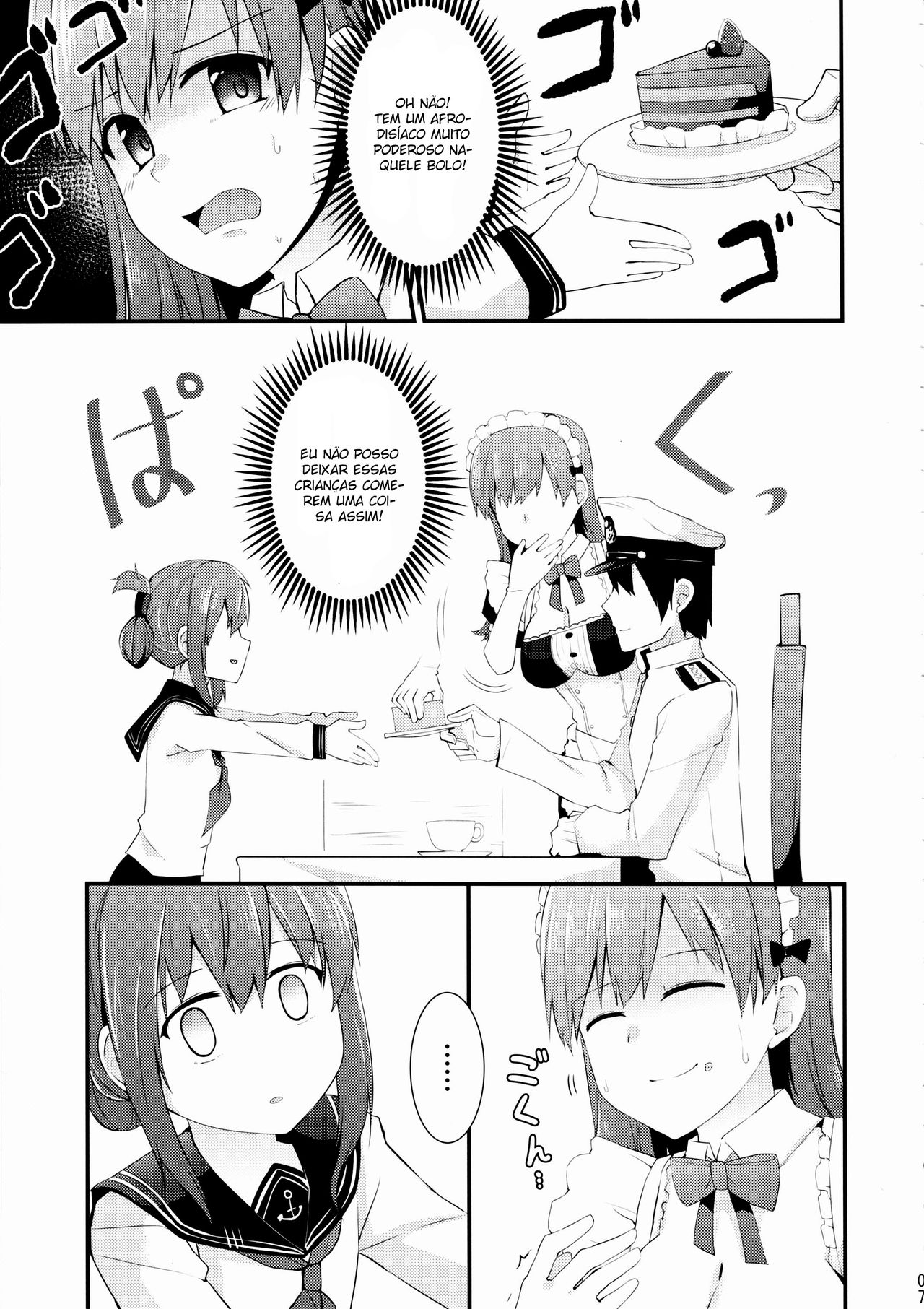 (FF27) [Rayzhai (Rayze)] Ooi! Maid Fuku o Kite miyou! | Ooi! tente usar essas roupas de empregada (Kantai Collection -KanColle-) [Portuguese-BR] [Nonono Fansub] image number 8