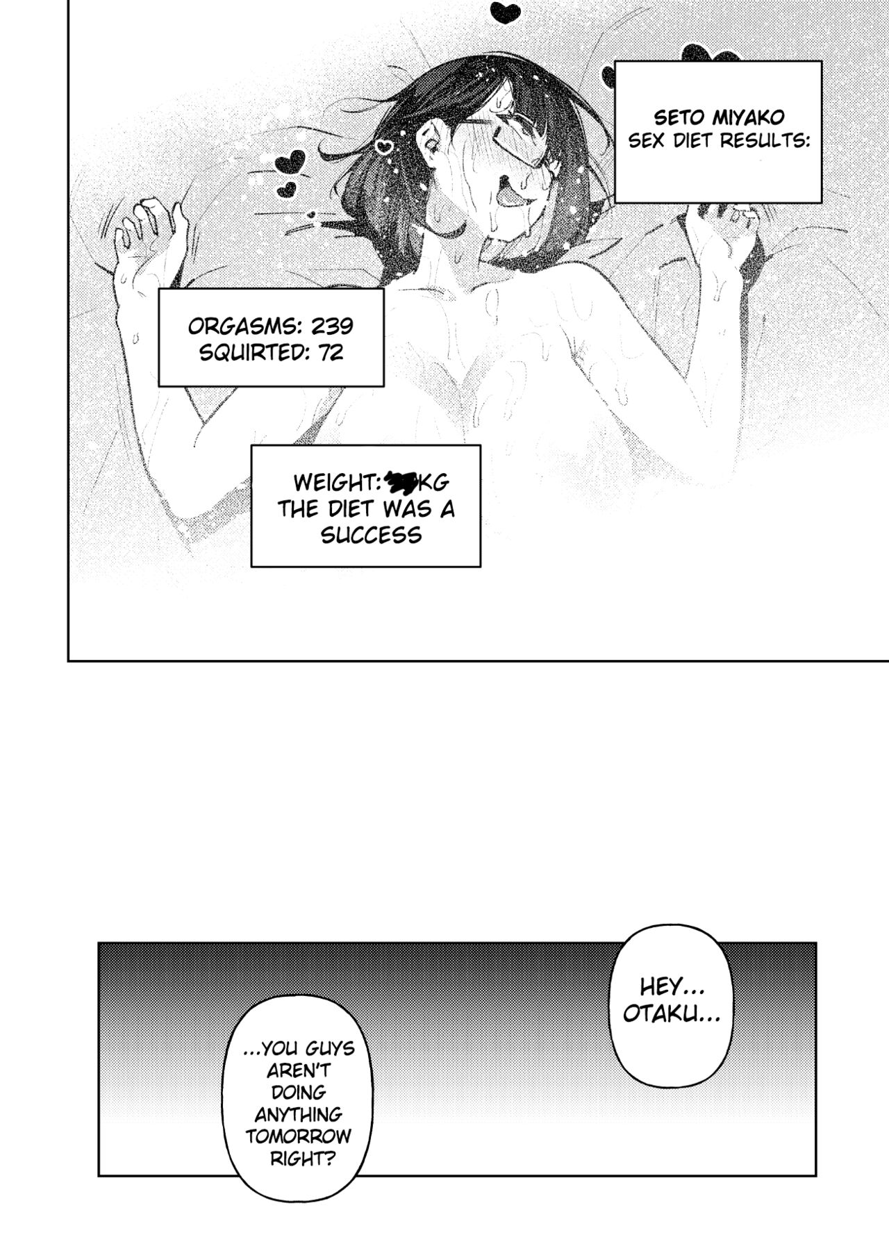 [Yukikagerou (KANZUME)] Muchimuchi JK to SEX Diet, Suru?  | Chubby JK tries a SEX Diet?  (Seto Miyako) [English] [Sonicdude313] [Digital] image number 27