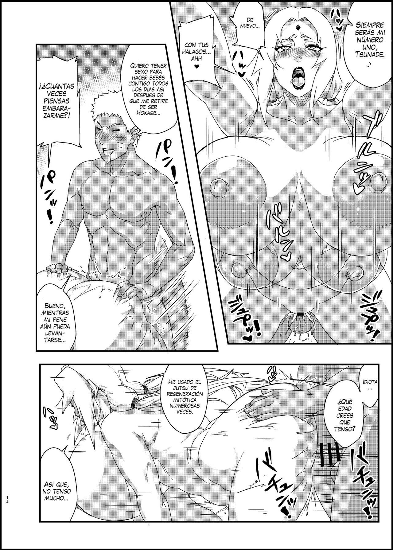 [Aroma Gaeru (Numahana)] Jukumitsuki Intouden 3 Ge (Naruto) [Spanish] [ZetaWorks] [Digital] 画像番号 13