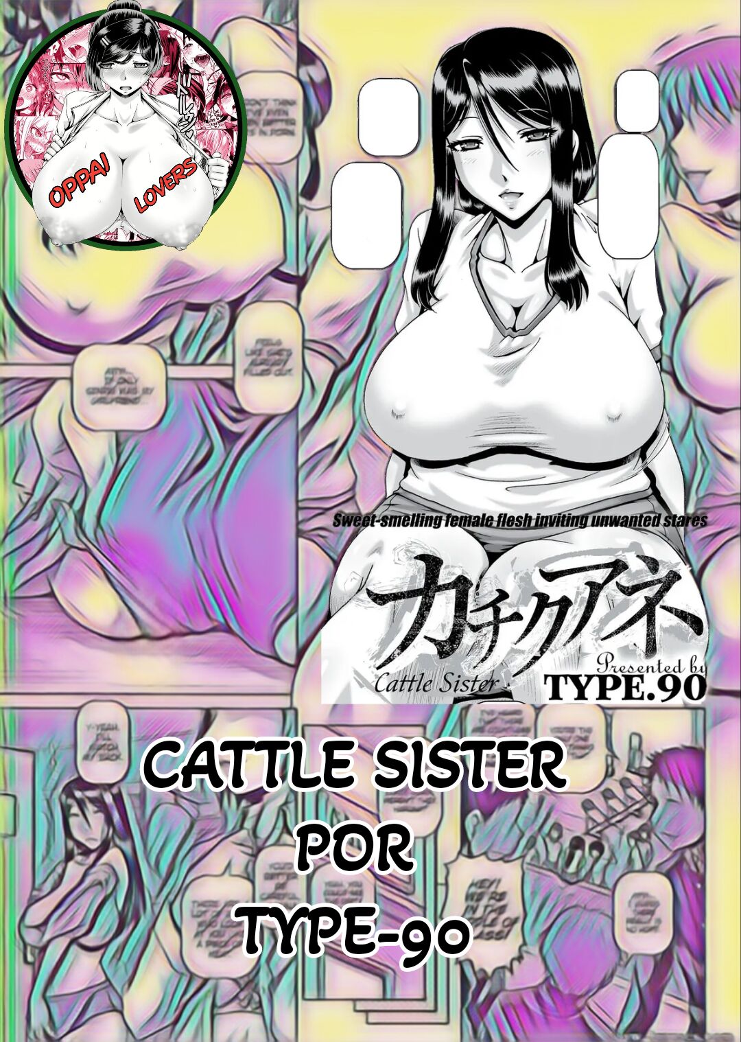 [Type-90] Cattle sister [Spanish] [Oppai Lovers] [Digital] 图片编号 1