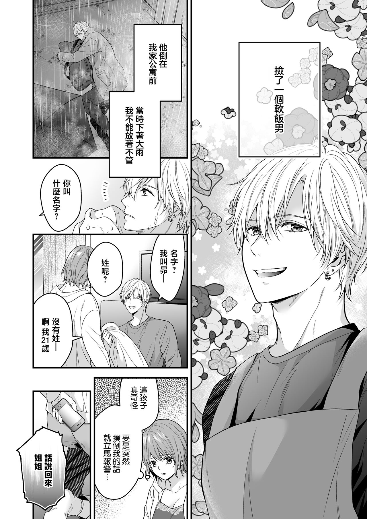 [Kori uinna] yatara to kao ga yoi toshishita no himo o hiroimashita | 一不小心捡了个帅气干物弟 [Chinese] [莉赛特汉化组] image number 5