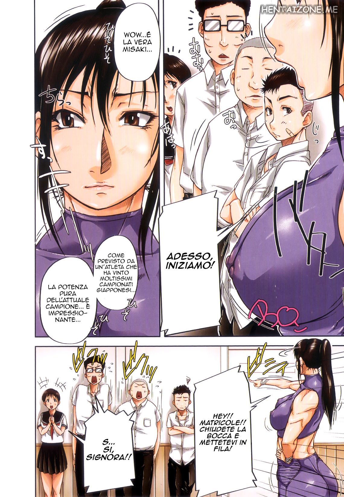 [Saiyazumi] Sei Tore - Sex Training | La Sensei Pervertita (Seishokuki) [Italian] 图片编号 4