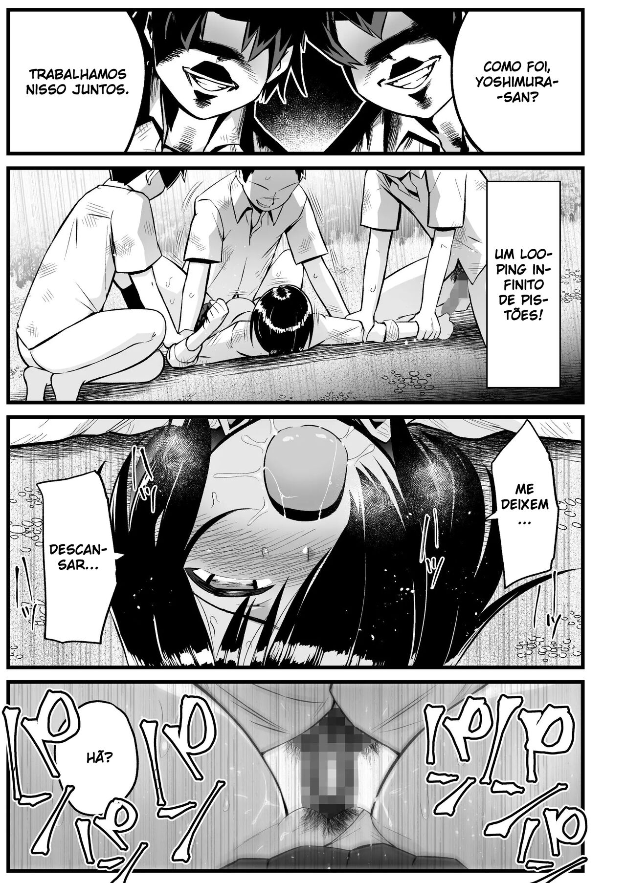 [OTOREKO (Toilet Komoru)] Mujintou JK! Choroi yo Yoshimura-san! 7 - Danshi VS Yoshimura-san Gachibatoru-hen [Portuguese-BR] 52eme image