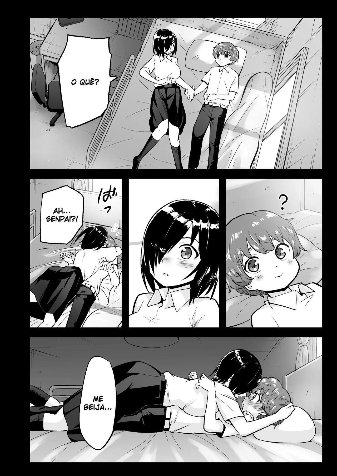[OTOREKO (Toilet Komoru)] Mujintou JK! Choroi yo Yoshimura-san! 7 - Danshi VS Yoshimura-san Gachibatoru-hen [Portuguese-BR] 63eme image