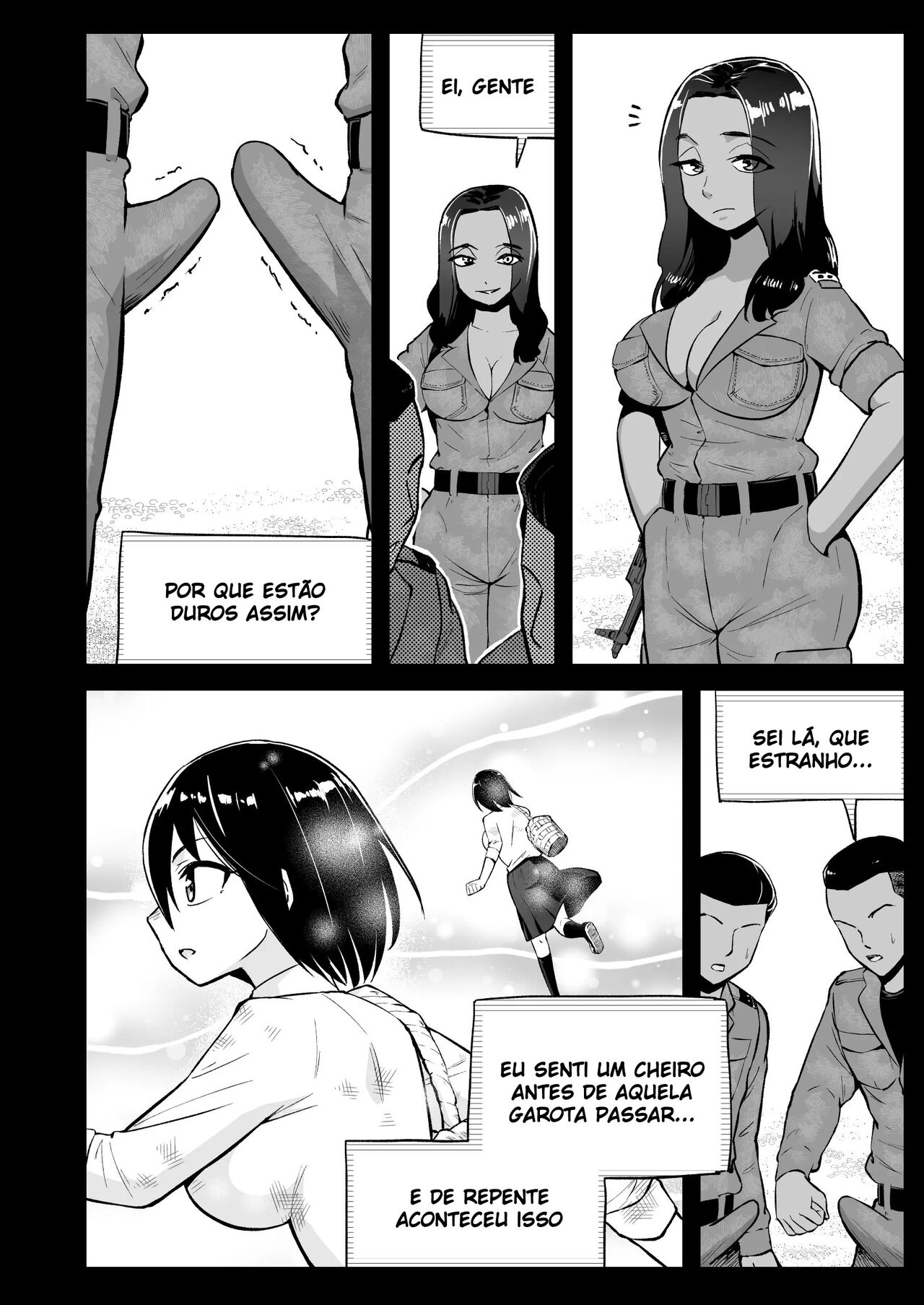 [OTOREKO (Toilet Komoru)] Mujintou JK! Choroi yo Yoshimura-san! 7 - Danshi VS Yoshimura-san Gachibatoru-hen [Portuguese-BR] 93eme image