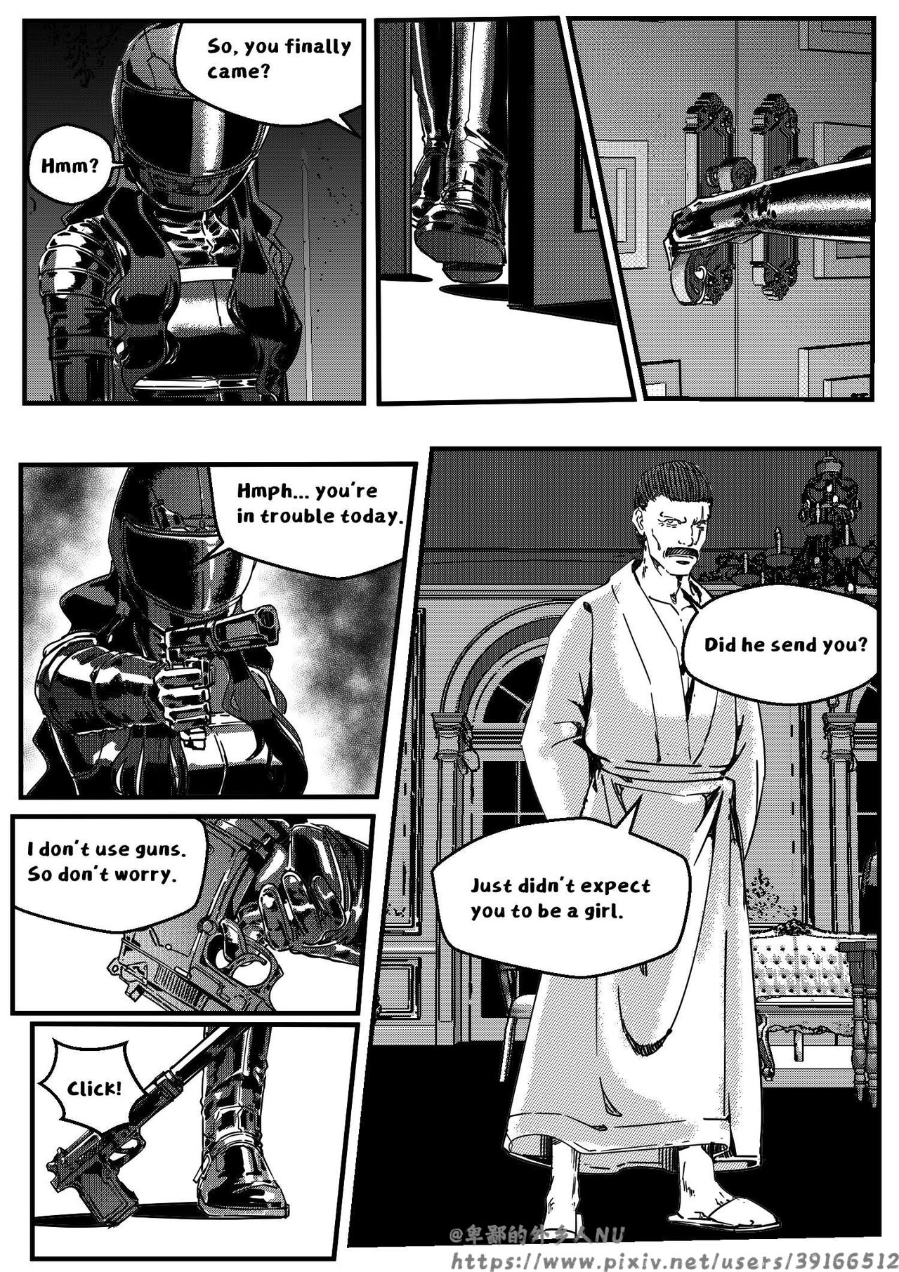 [卑鄙的外乡人nu] hitwoman女杀手EP1.1-1.2 画像番号 26