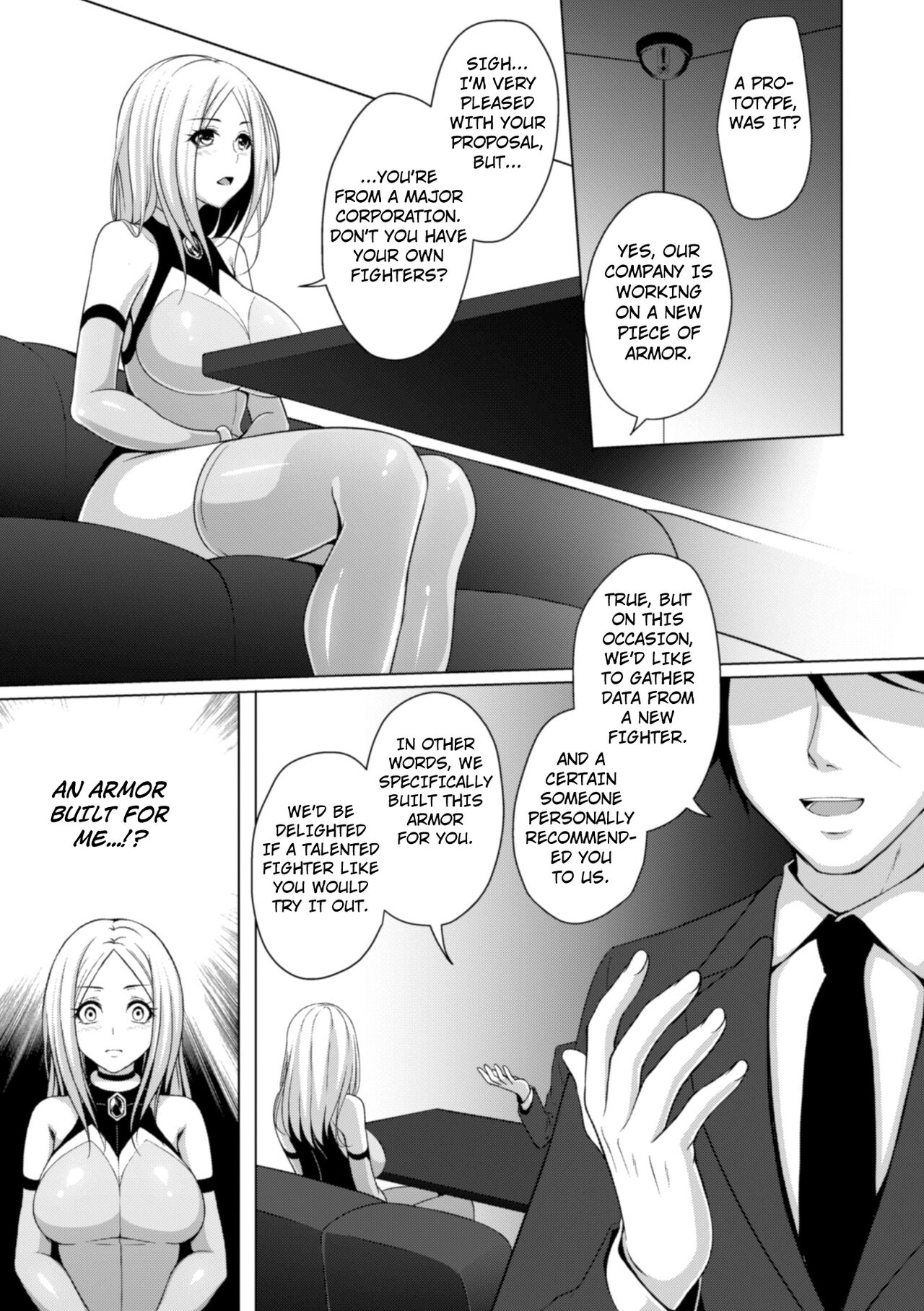 [Kazumu] The Tentacle Armor Queen (2D Comic Magazine Shokushu Yoroi ni Zenshin o Okasare Mugen Zecchou! Vol. 5 ) [English] [Kuraudo] 画像番号 3