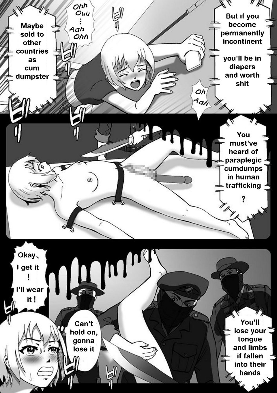 [Bカイマン]こんなふうにマゾにされていくのね。ニューハーフ娼婦露出調教旅行 | Transsexual prostitute exhibitionist training trip  [English][itsy] изображение № 17