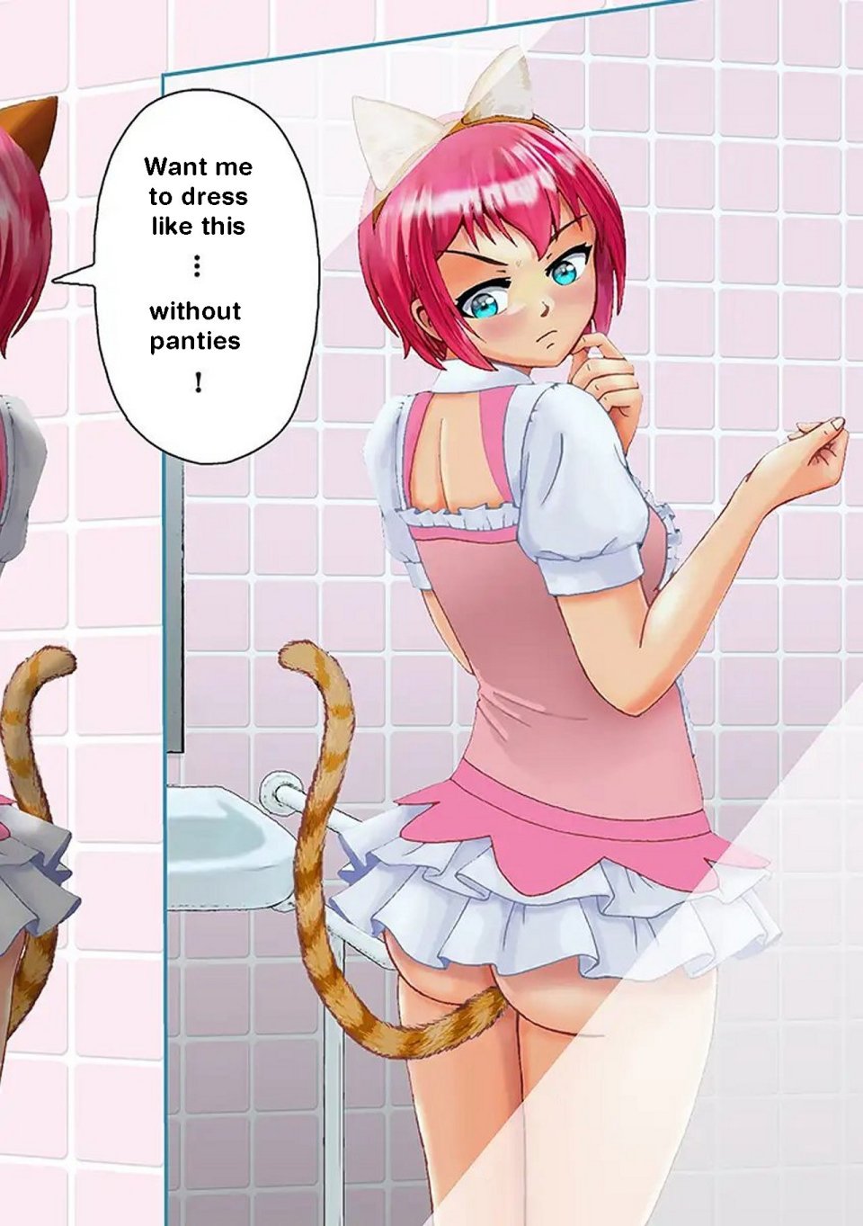 [Bカイマン]こんなふうにマゾにされていくのね。ニューハーフ娼婦露出調教旅行 | Transsexual prostitute exhibitionist training trip  [English][itsy] изображение № 21