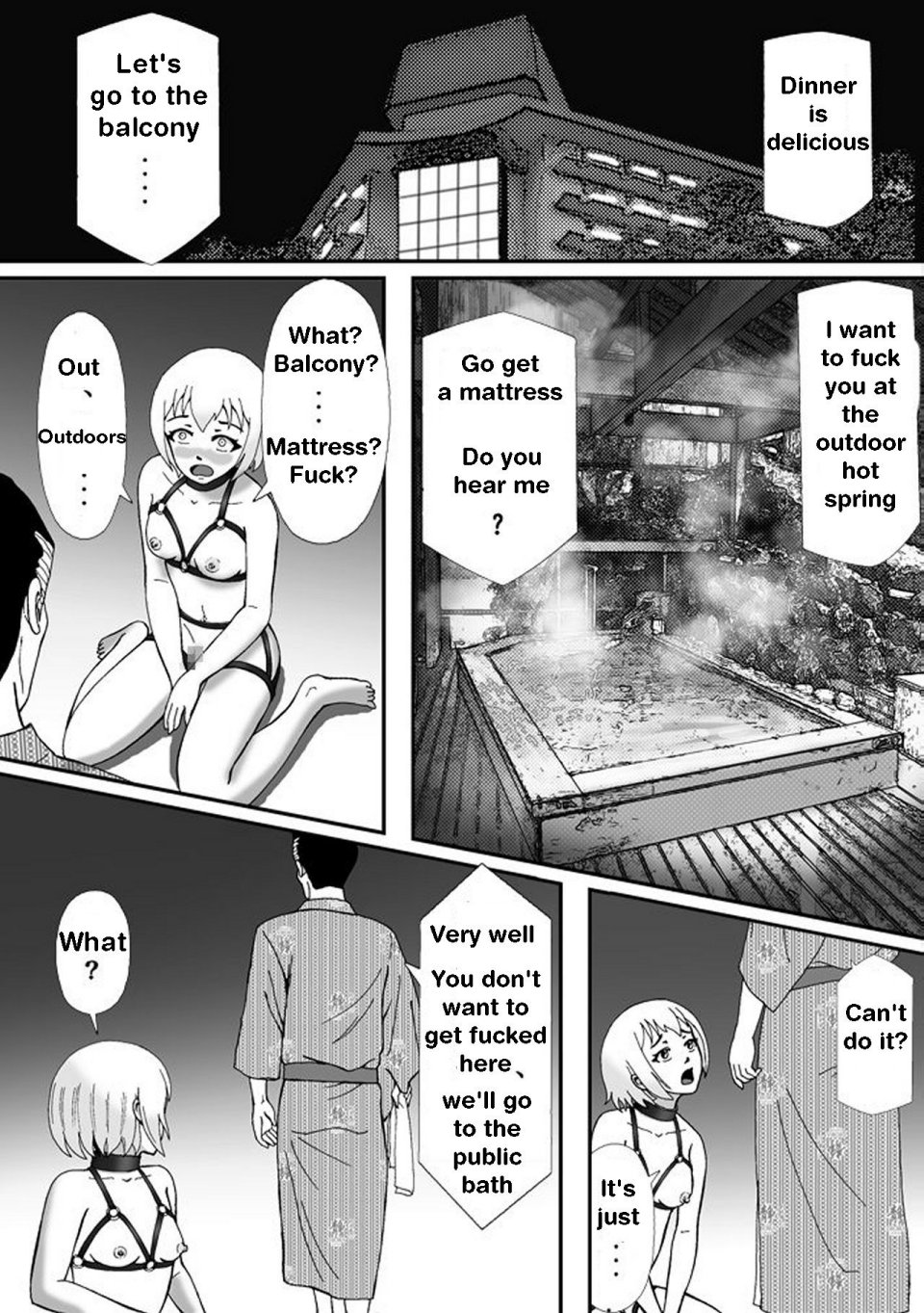 [Bカイマン]こんなふうにマゾにされていくのね。ニューハーフ娼婦露出調教旅行 | Transsexual prostitute exhibitionist training trip  [English][itsy] изображение № 45