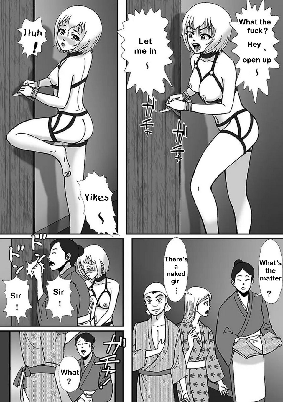 [Bカイマン]こんなふうにマゾにされていくのね。ニューハーフ娼婦露出調教旅行 | Transsexual prostitute exhibitionist training trip  [English][itsy] изображение № 56