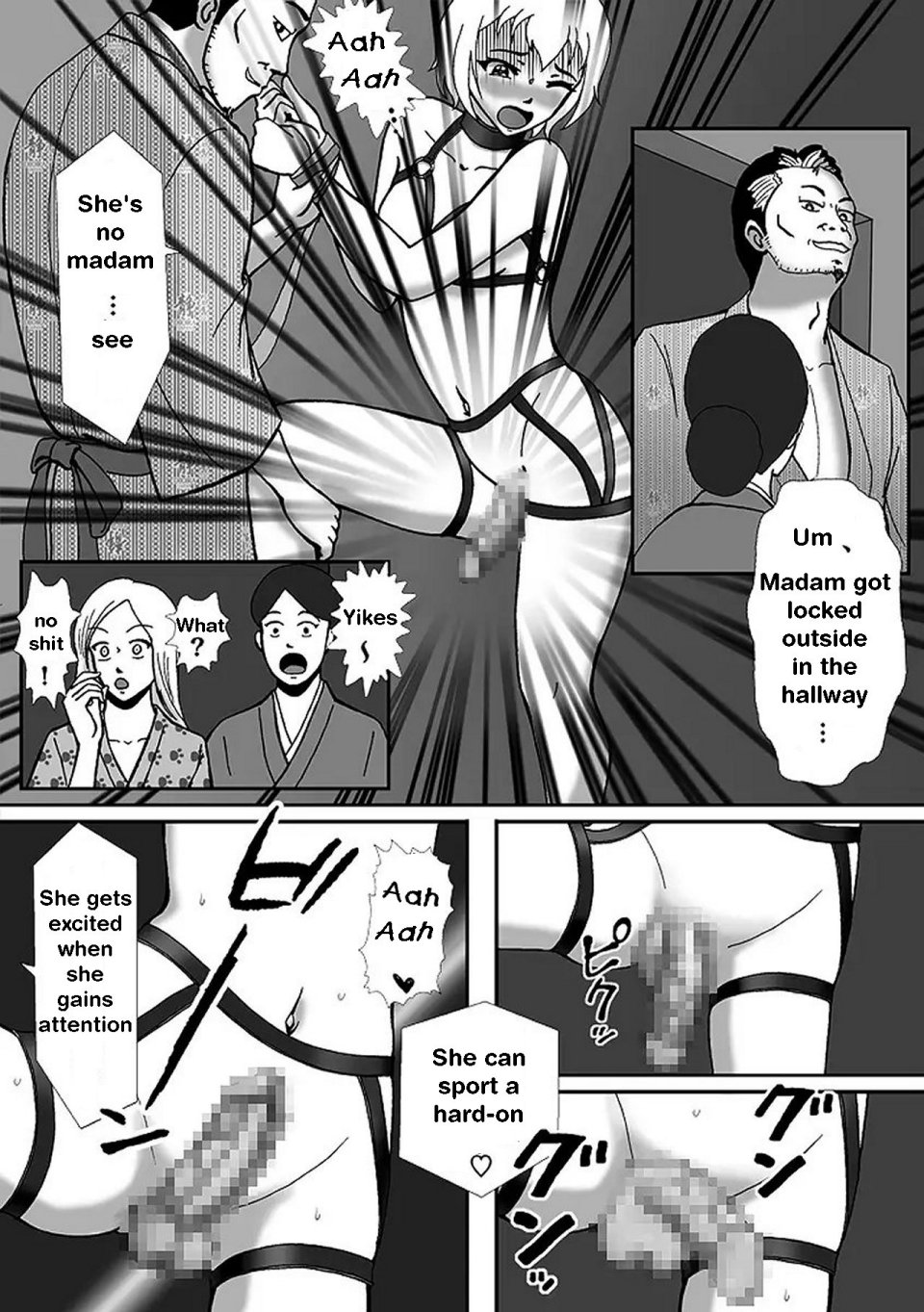 [Bカイマン]こんなふうにマゾにされていくのね。ニューハーフ娼婦露出調教旅行 | Transsexual prostitute exhibitionist training trip  [English][itsy] изображение № 57