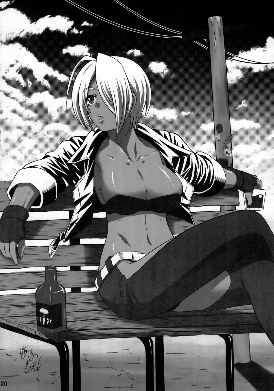 (C74) [Shinnihon Pepsitou (St.germain-sal)] Angel Filled Zenpen (King of Fighters) [French] {SAXtrad} numero di immagine  21