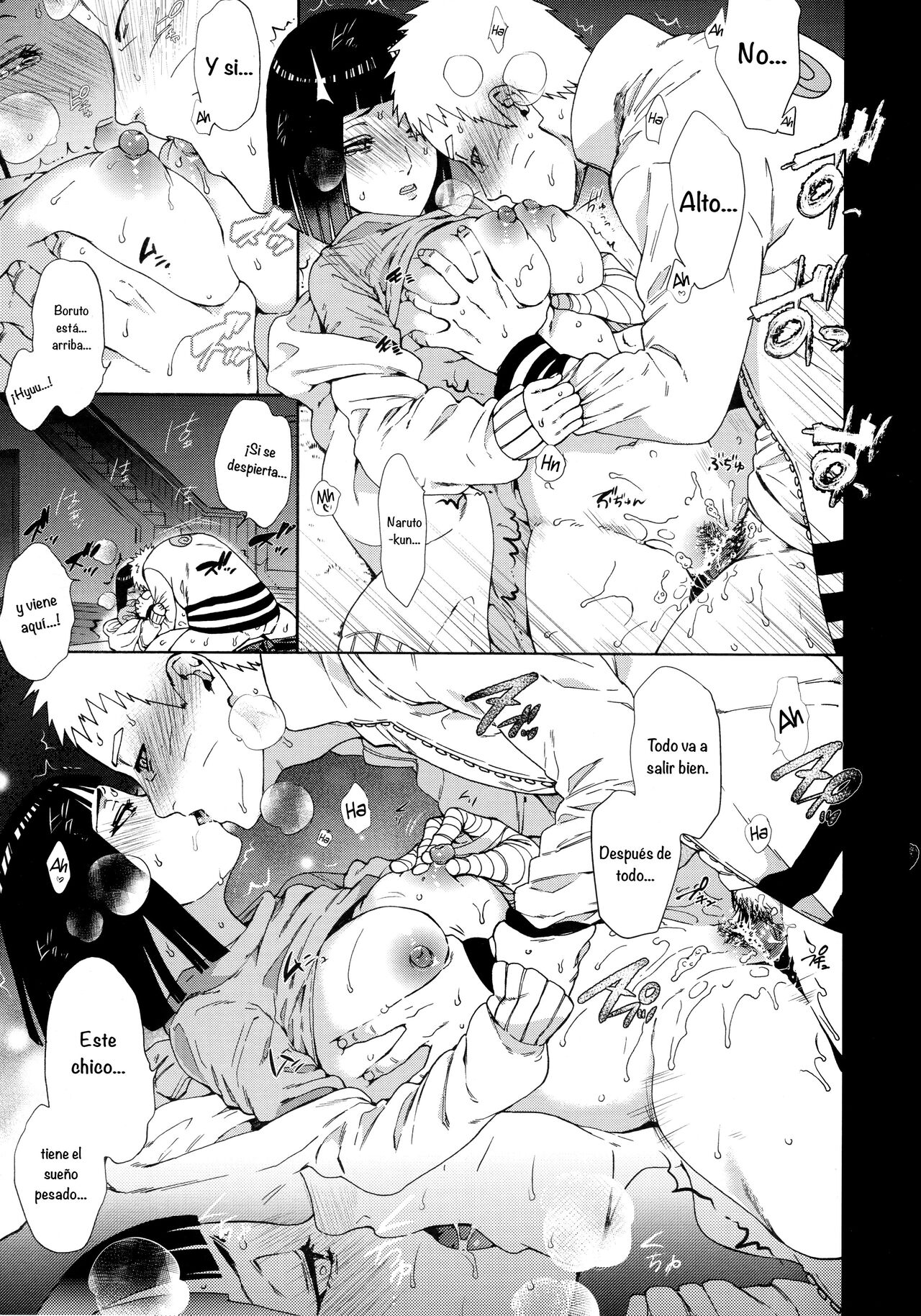 (Zennin Shuuketsu 9) [a 3103 hut (Satomi)] Yoru no Hanashi - Night Story (Boruto) (Spanish) [ZetaWorks] 画像番号 6