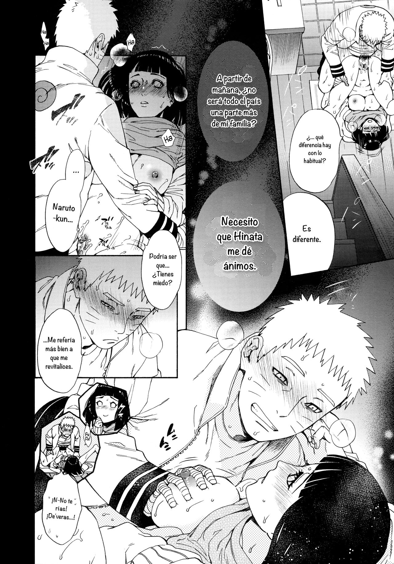 (Zennin Shuuketsu 9) [a 3103 hut (Satomi)] Yoru no Hanashi - Night Story (Boruto) (Spanish) [ZetaWorks] 画像番号 9