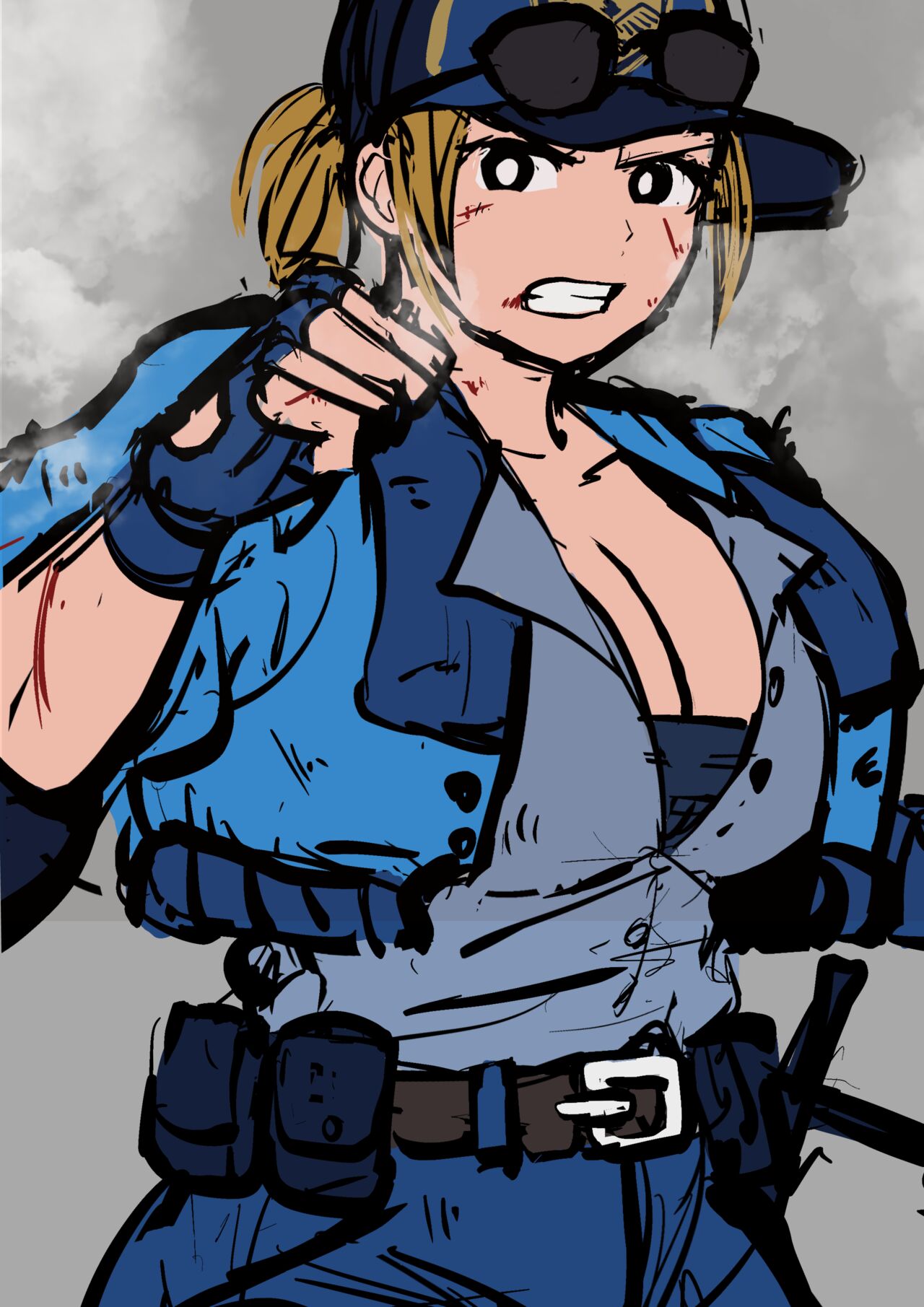 [Sanman-Drill] Lucia Morgan VS Choi Bounge (Street Fighter V, KOF) numero di immagine  1