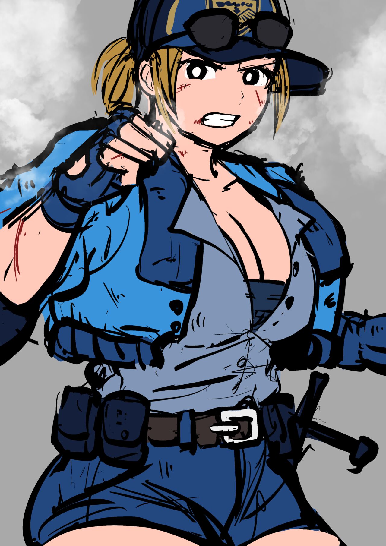 [Sanman-Drill] Lucia Morgan VS Choi Bounge (Street Fighter V, KOF) numero di immagine  2