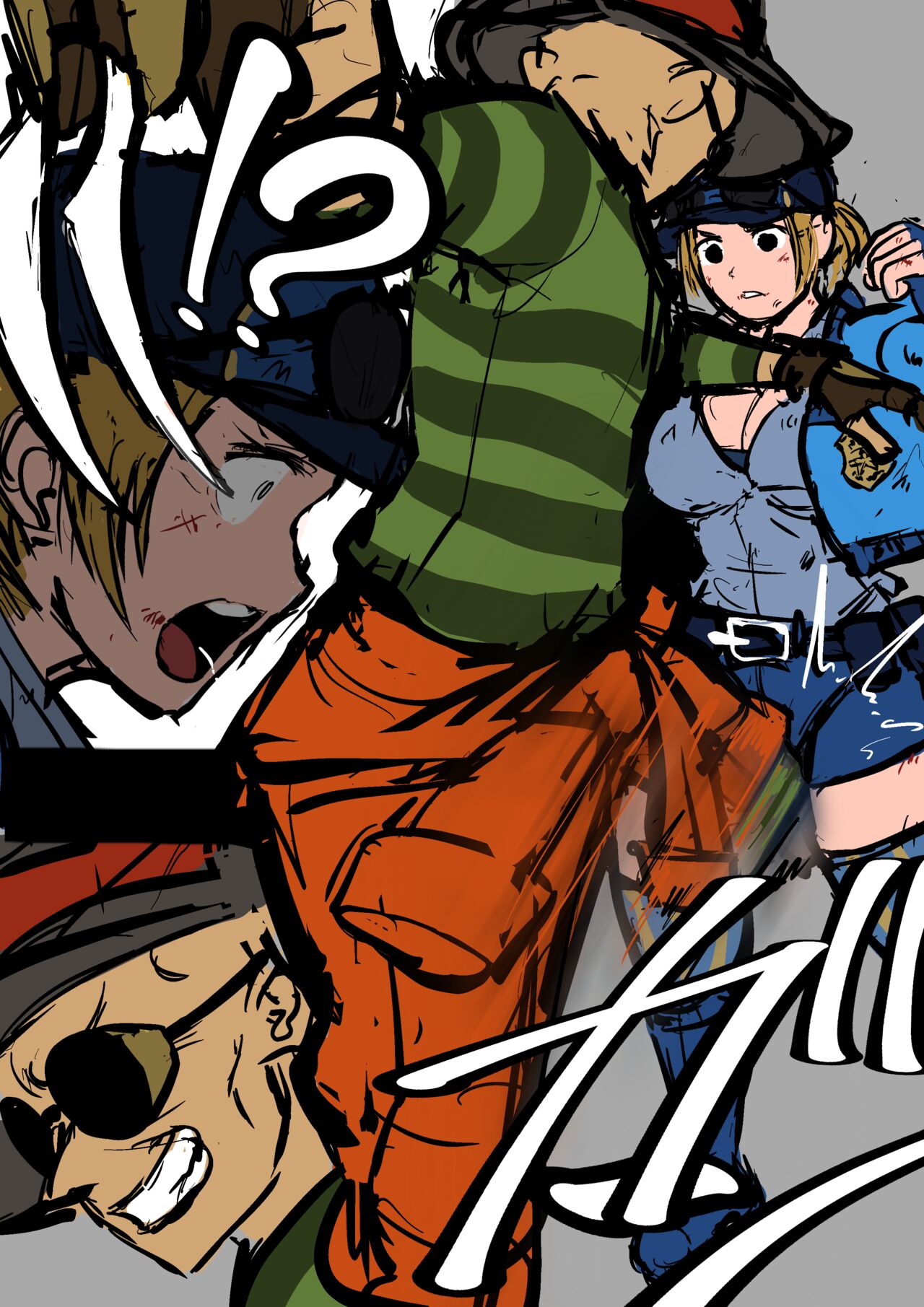 [Sanman-Drill] Lucia Morgan VS Choi Bounge (Street Fighter V, KOF) numero di immagine  3