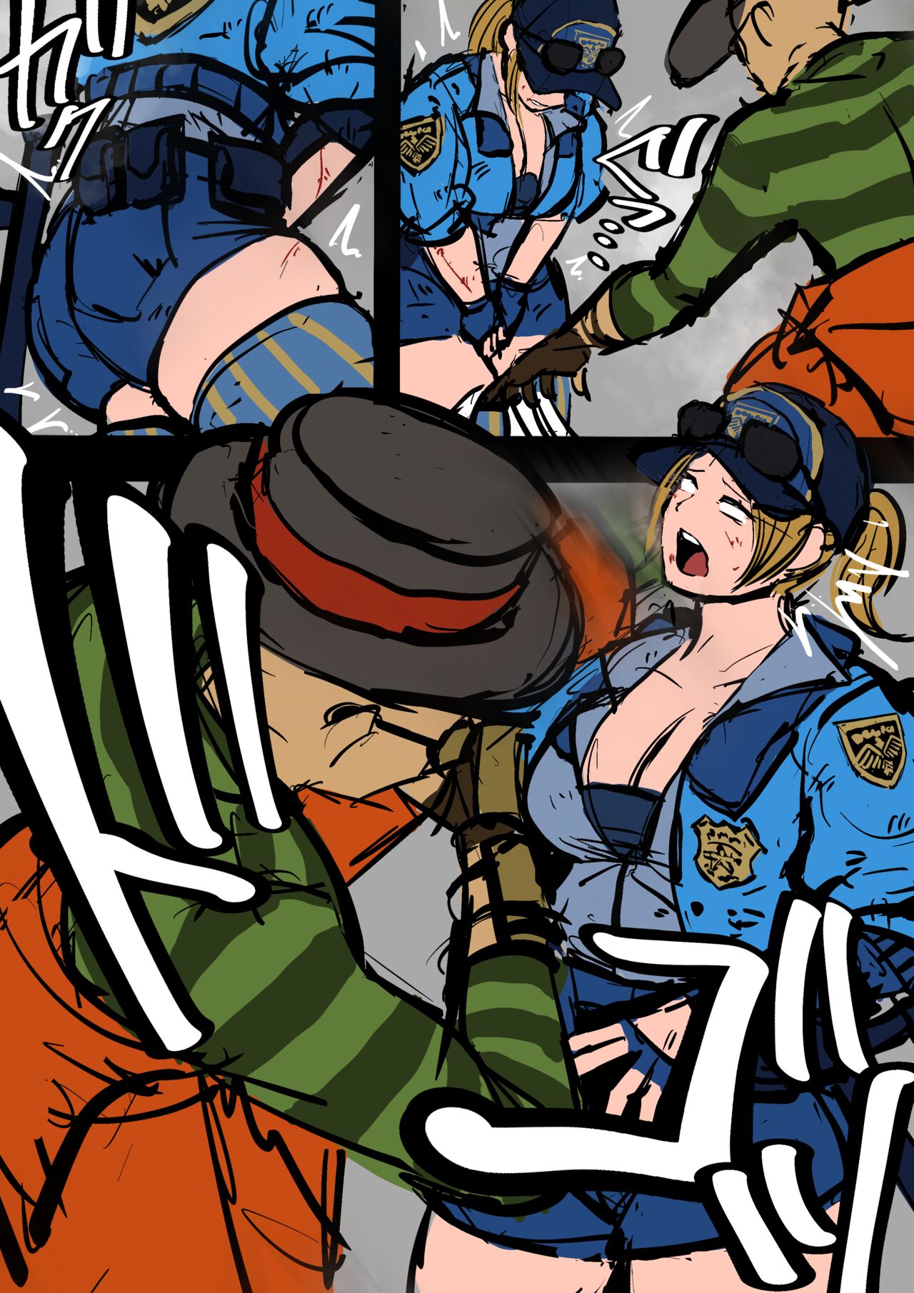 [Sanman-Drill] Lucia Morgan VS Choi Bounge (Street Fighter V, KOF) numero di immagine  4