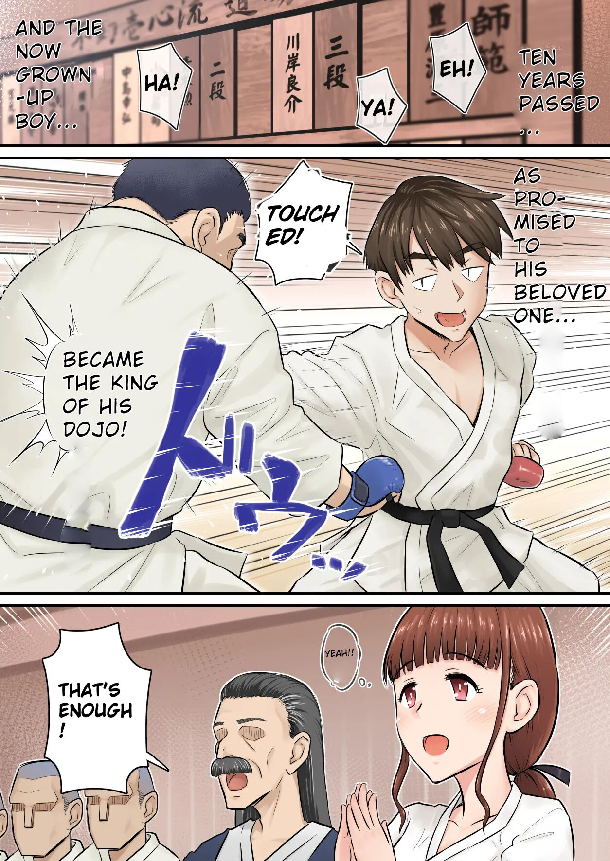 [Urayoroduya (Yoroduya Hyakuhachi)] Osananajimi Kanojo ga Doujouyaburi ni Omochikaeri Sarete, Ikkagetsu-kan Gattsuri Tanetsuke Sareru Ohanashi. [English] [Louptoi] [Digital] numero di immagine  3