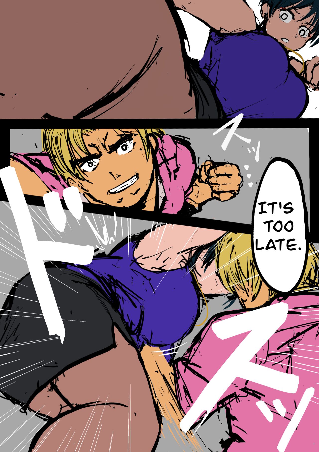 [Sanman-Drill] Chun-Li VS Ken Masters #1-2 (Street Fighter) [English] image number 3