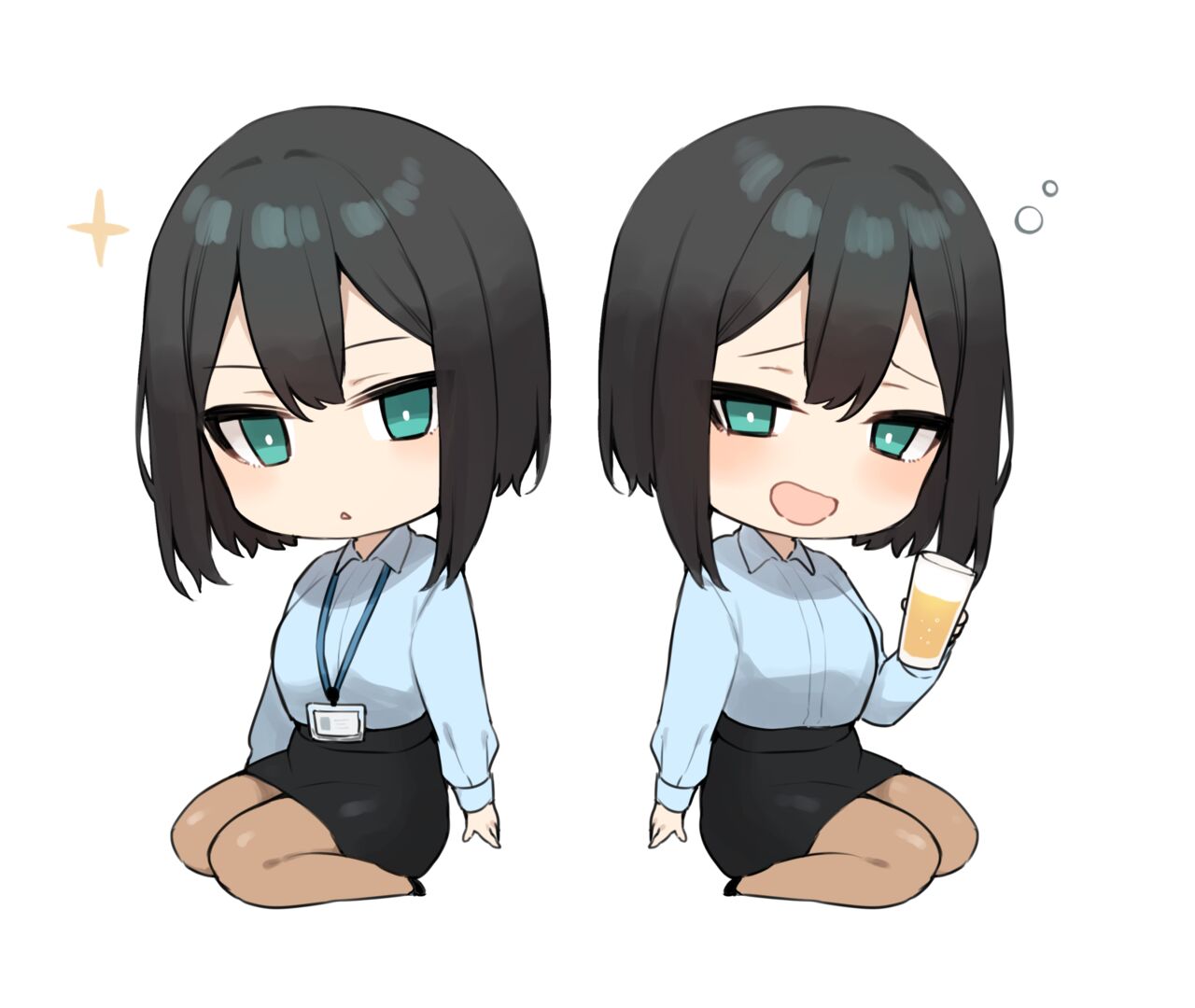 [だにまるstudio (だにまる)] 酔った後輩が素直になるまで [DL版] [大鸟可不敢乱转汉化] image number 6