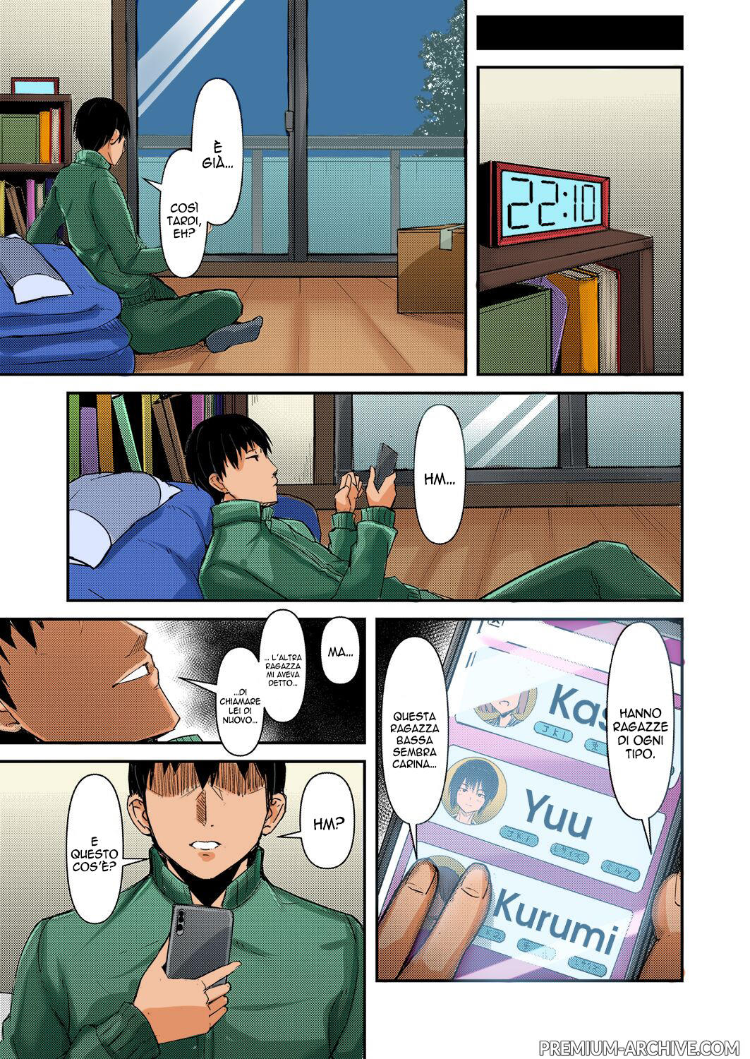 [homra, AMANE] Takuhai JK Ura Service Appli | Un' App di Consegne a Domicilio XXX (COMIC Grape Vol. 104) [Italian] [Colorized] [Decensored] image number 7