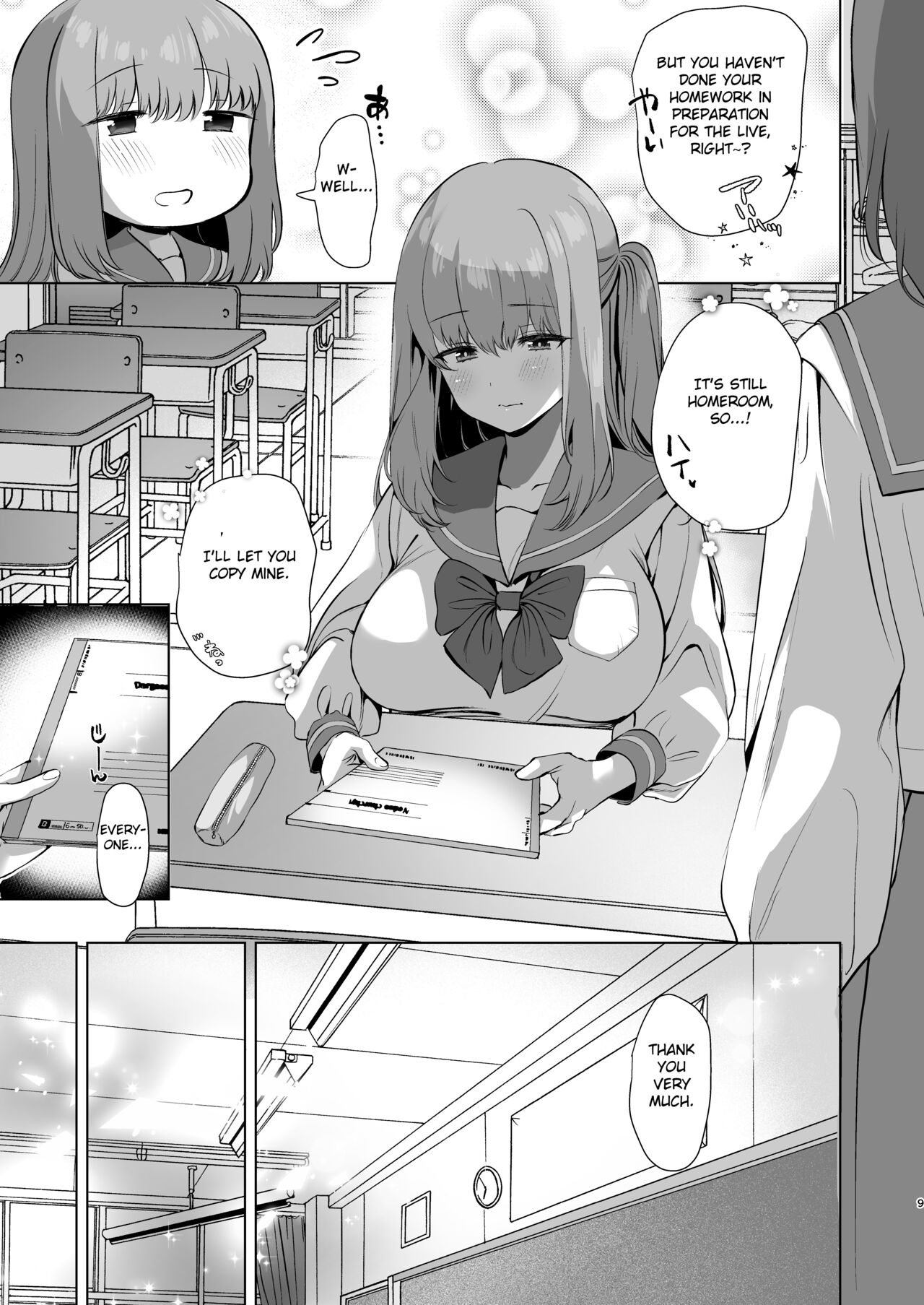 [Ginga-kei Pride (B-ginga)] Love Love Saimin JK Idol Nama Honban | Love Love Hypnosis School Girl Idol Live Performance (Saimin JK Manga Soushuuhon) [English] [Fated Circle] [Digital] image number 7