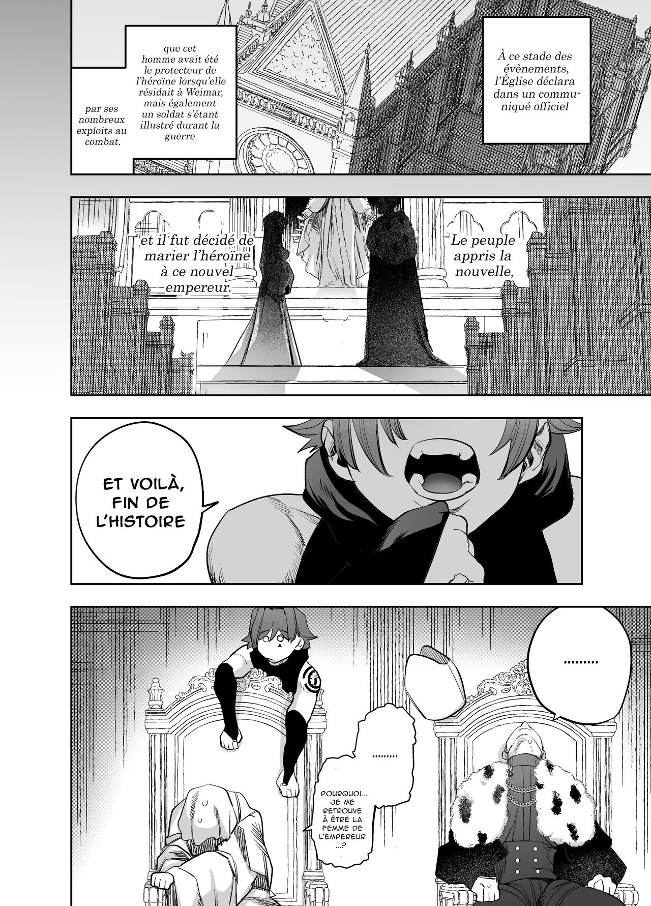 [Sakiccyo dake!(Horita ahan)] Isekai Trip Saki de Tasuketekureta noha, Hitogoroshi no Syounenn deshita. 5 | Le jeune garçon qui m'a sauvée quand j'ai trébuché dans un autre monde était un meurtrier. 5 [French] image number 6