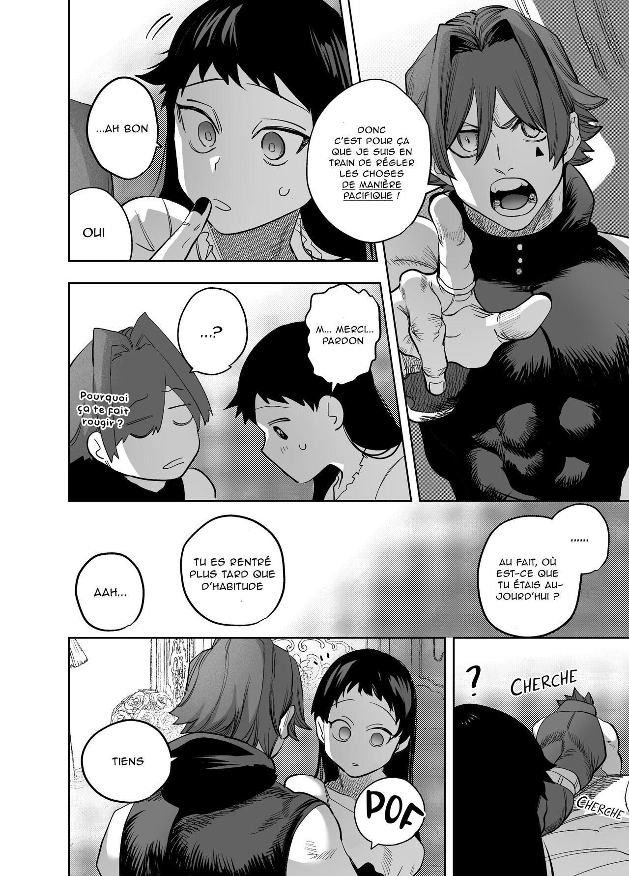 [Sakiccyo dake!(Horita ahan)] Isekai Trip Saki de Tasuketekureta noha, Hitogoroshi no Syounenn deshita. 5 | Le jeune garçon qui m'a sauvée quand j'ai trébuché dans un autre monde était un meurtrier. 5 [French] image number 14