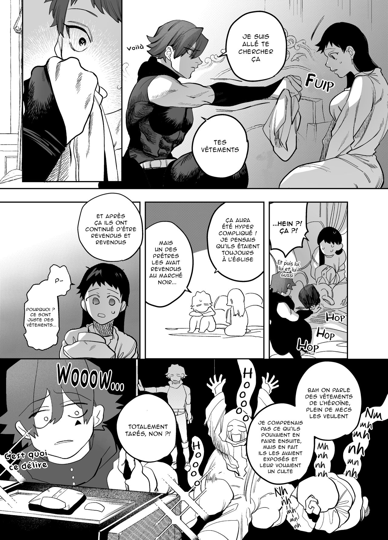 [Sakiccyo dake!(Horita ahan)] Isekai Trip Saki de Tasuketekureta noha, Hitogoroshi no Syounenn deshita. 5 | Le jeune garçon qui m'a sauvée quand j'ai trébuché dans un autre monde était un meurtrier. 5 [French] image number 15