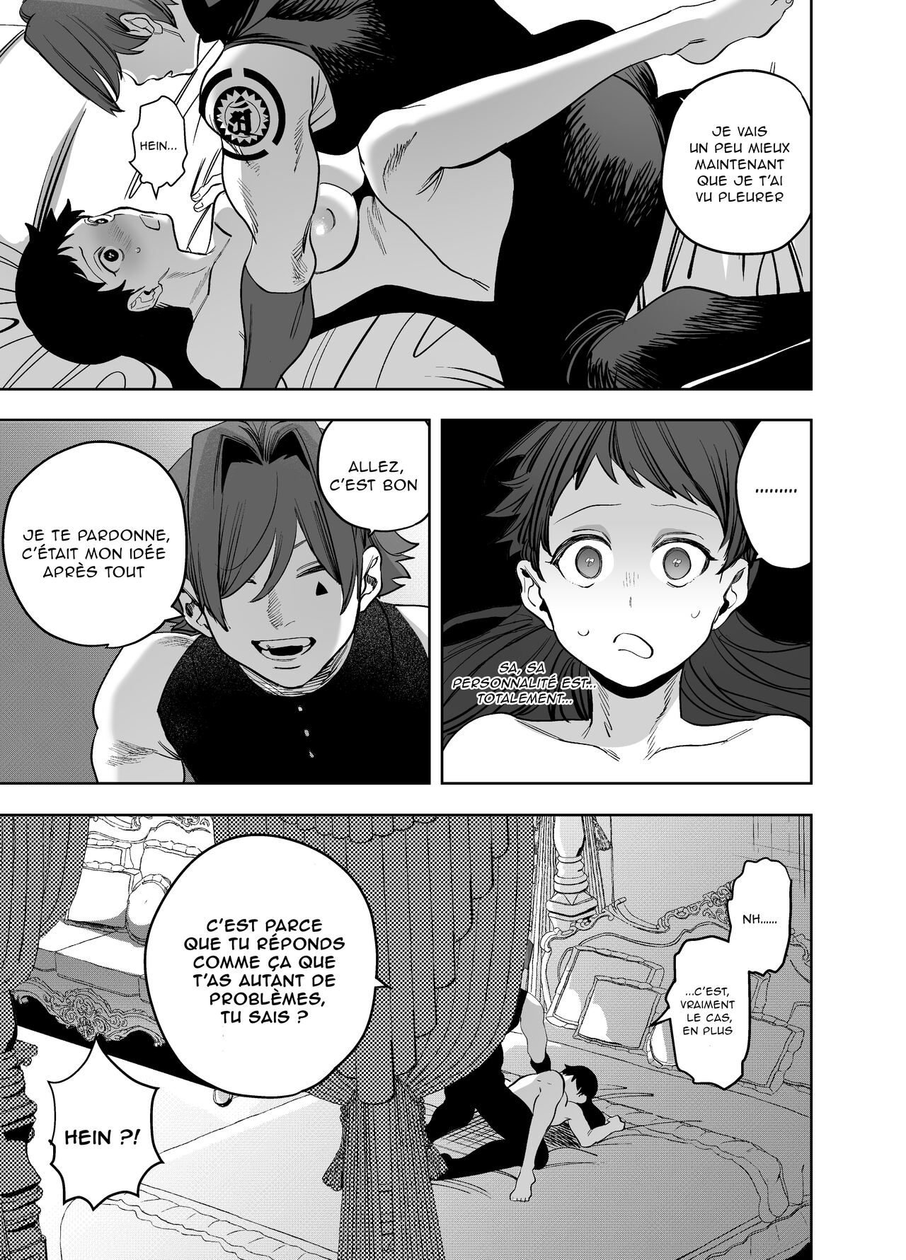 [Sakiccyo dake!(Horita ahan)] Isekai Trip Saki de Tasuketekureta noha, Hitogoroshi no Syounenn deshita. 5 | Le jeune garçon qui m'a sauvée quand j'ai trébuché dans un autre monde était un meurtrier. 5 [French] image number 37