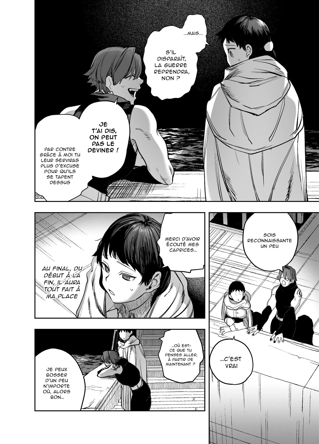 [Sakiccyo dake!(Horita ahan)] Isekai Trip Saki de Tasuketekureta noha, Hitogoroshi no Syounenn deshita. 5 | Le jeune garçon qui m'a sauvée quand j'ai trébuché dans un autre monde était un meurtrier. 5 [French] image number 52