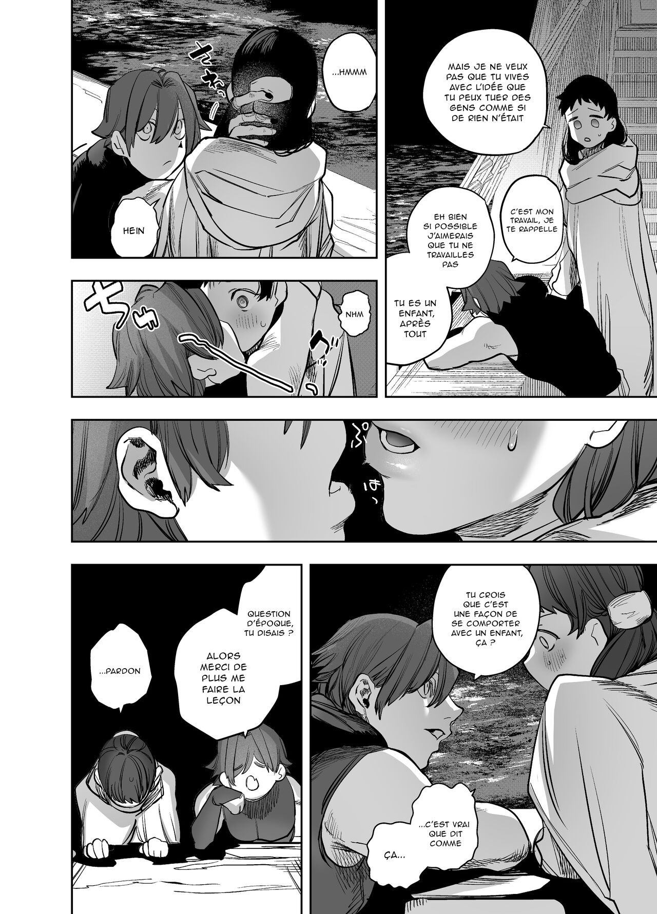 [Sakiccyo dake!(Horita ahan)] Isekai Trip Saki de Tasuketekureta noha, Hitogoroshi no Syounenn deshita. 5 | Le jeune garçon qui m'a sauvée quand j'ai trébuché dans un autre monde était un meurtrier. 5 [French] image number 54