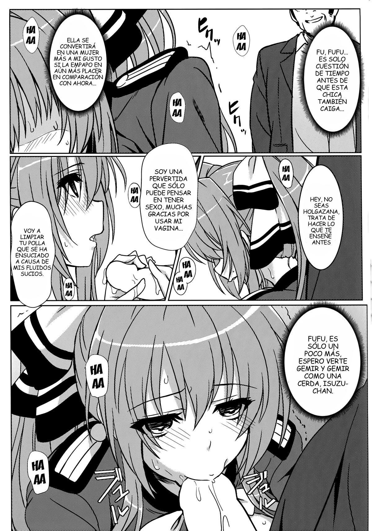 (C87) [Kaminari-Neko (Eitarou)] Isuzu no Nangi na Oshigoto _ Isuzu's Difficult Job (Amagi Brilliant Park) [Spanish] [OtoTori2TranslateYou] image number 22