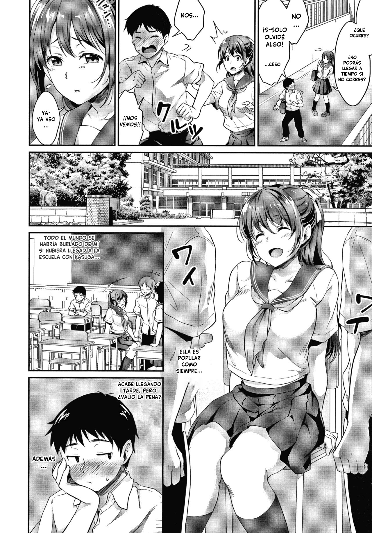[Meganei] Shishunki no Obenkyou [Spanish] [SC][Black Abandoned Scan] [Decensored] image number 68